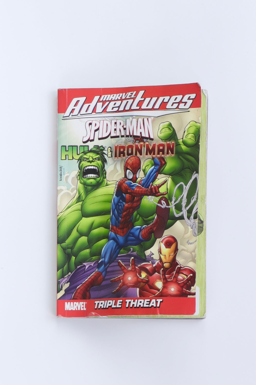 Libro ADVERTURES SPIDERMAN-MAN, HULK & IRON MAN  by MARVEL