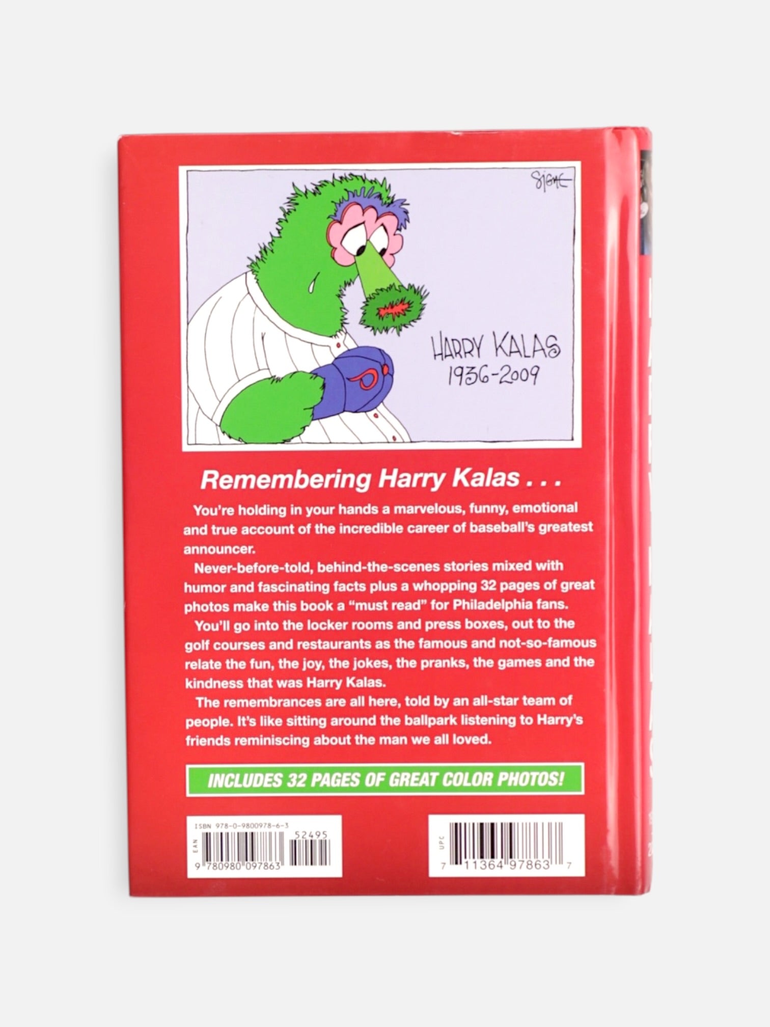 Libro HARRY KALAS wonderful stories from friends celebrating a great life.  by Rich Wolfe