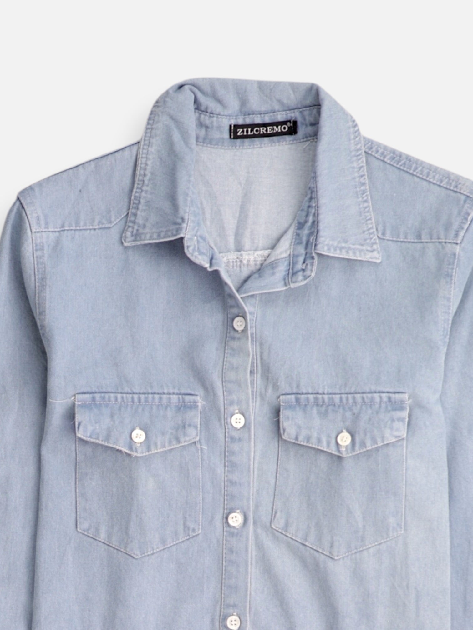 Chaqueta Sobrecamisa Denim - Mujer - Small
