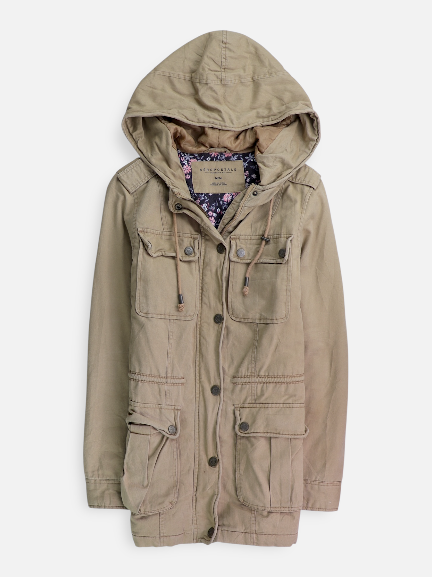 Aeropostale Chaqueta Casual Cazadora - Mujer - Medium