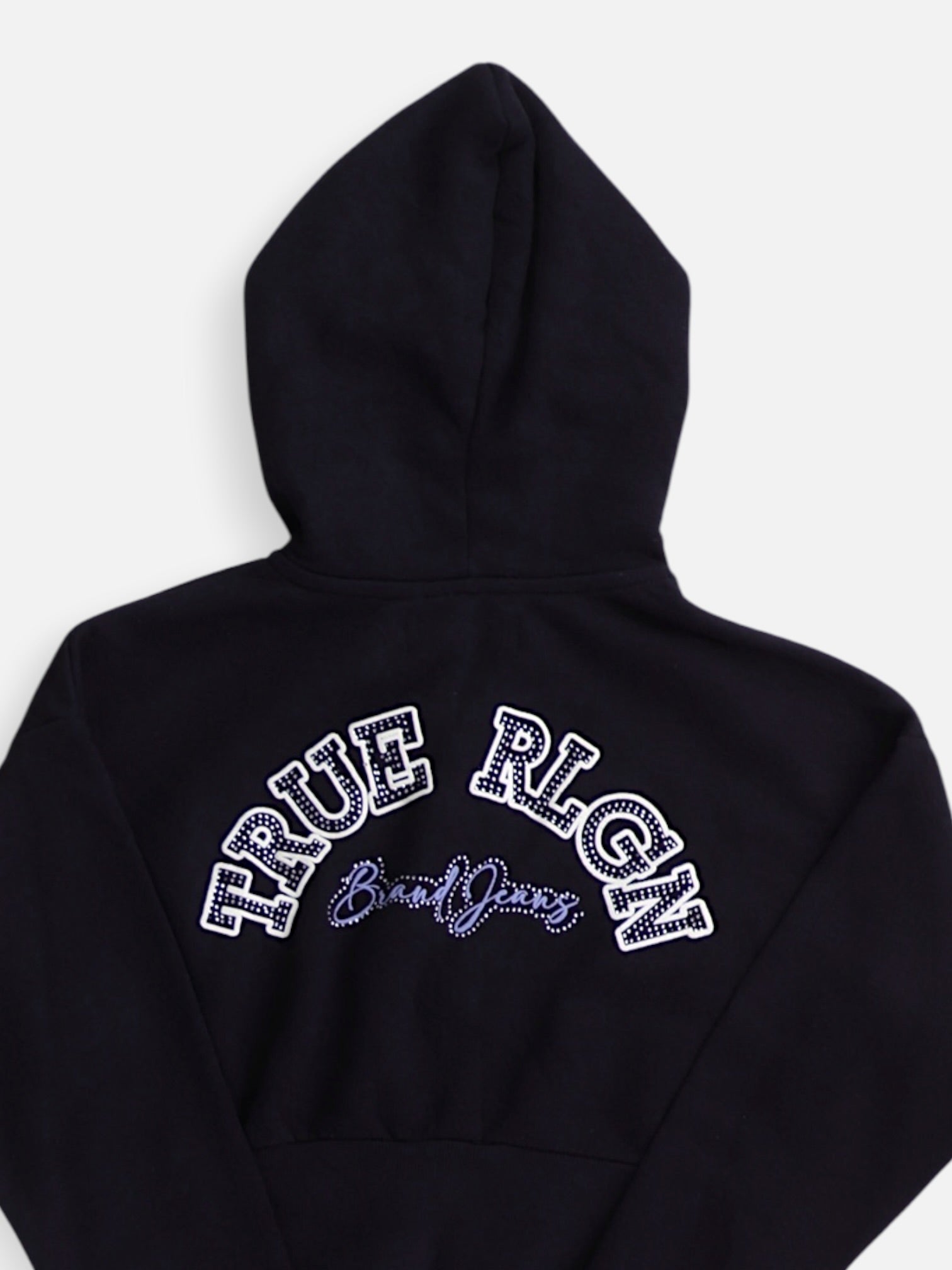 True Religion Sudadera Hoodie Crop Top - Niña - Medium - 10-12Y (Años)