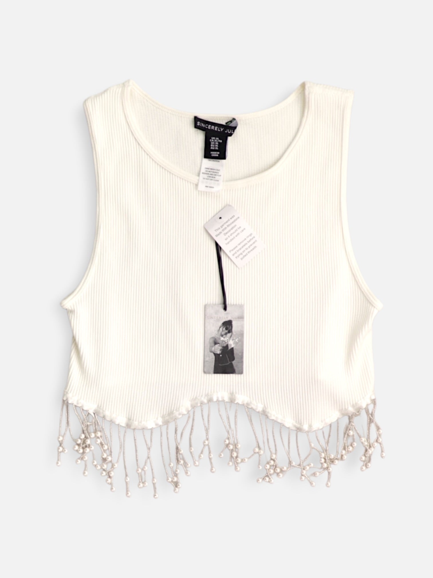Blusa Crop Top - Mujer - XL