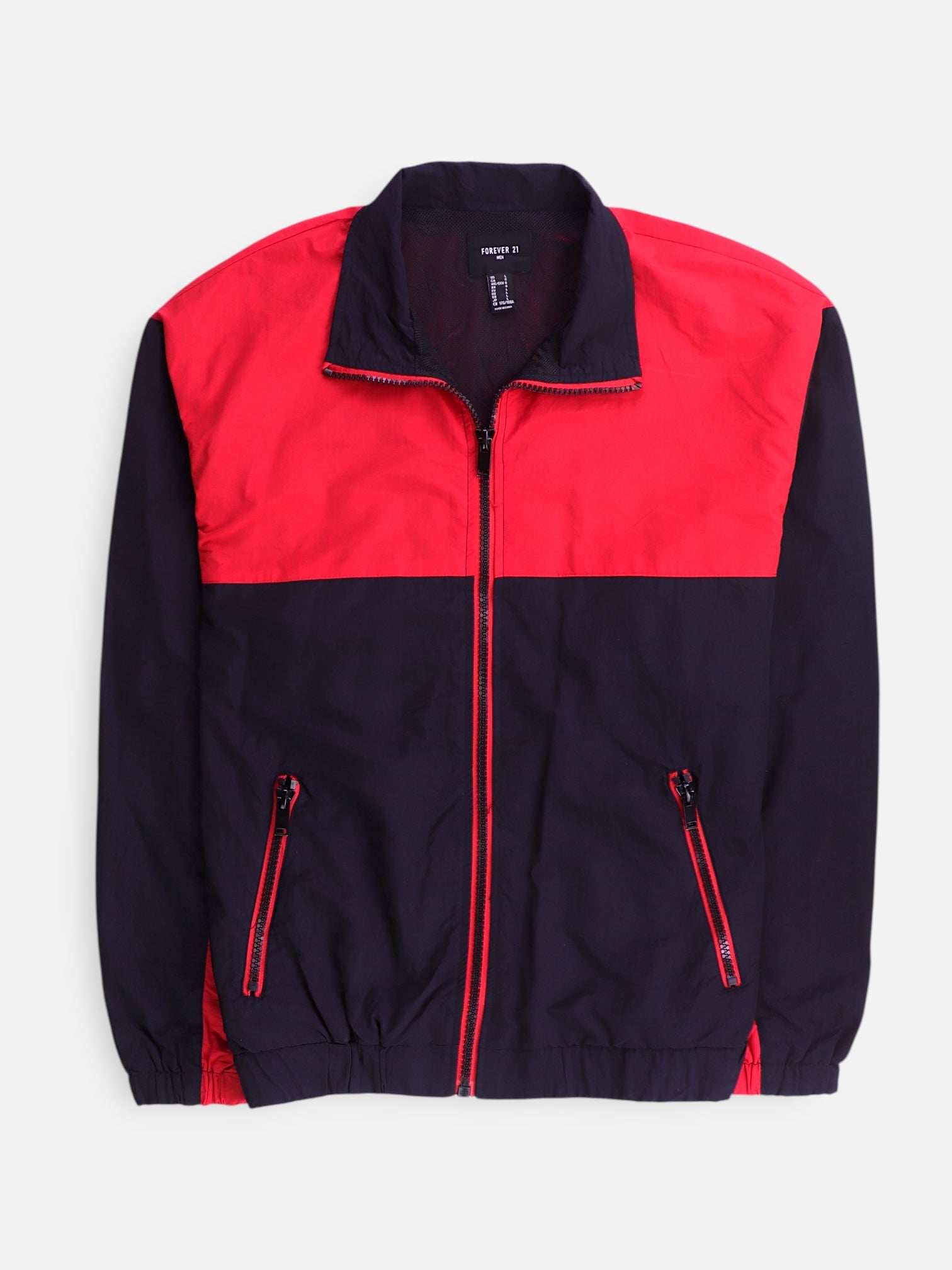 Forever 21 Chumpa Impermeable - Hombre - Large