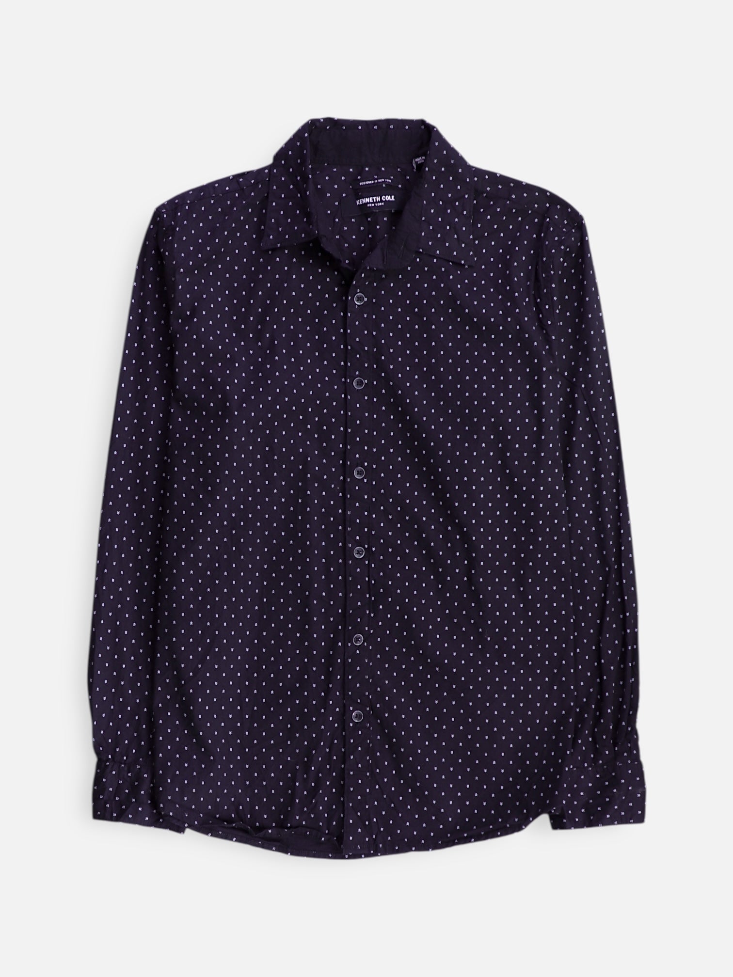 Kenneth Cole Camisa Casual - Hombre - Medium