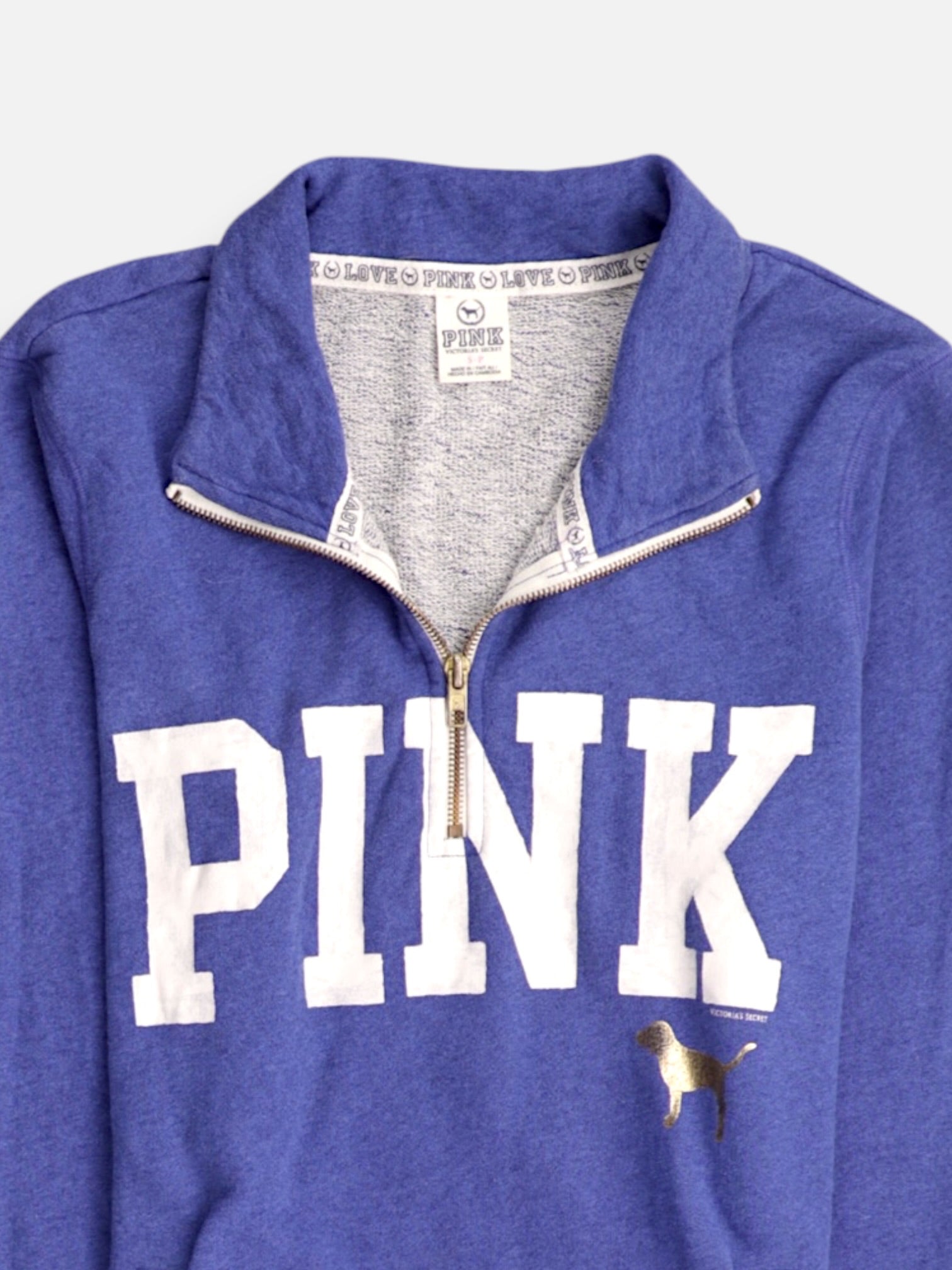 Victoria Secret Sudadera Fleece Basic - Mujer - Small