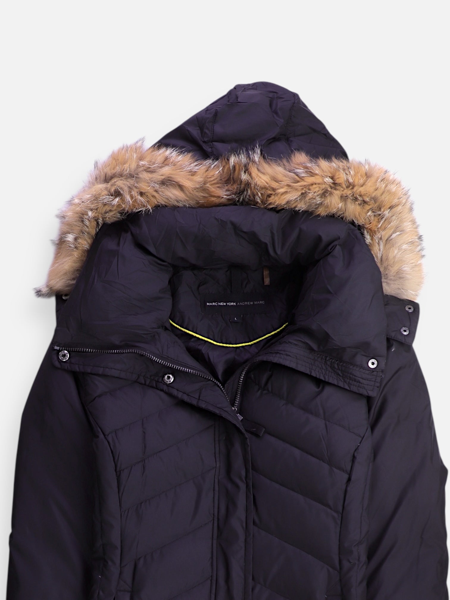 Marc New York Abrigo Impermeable Puffer - Mujer - Large