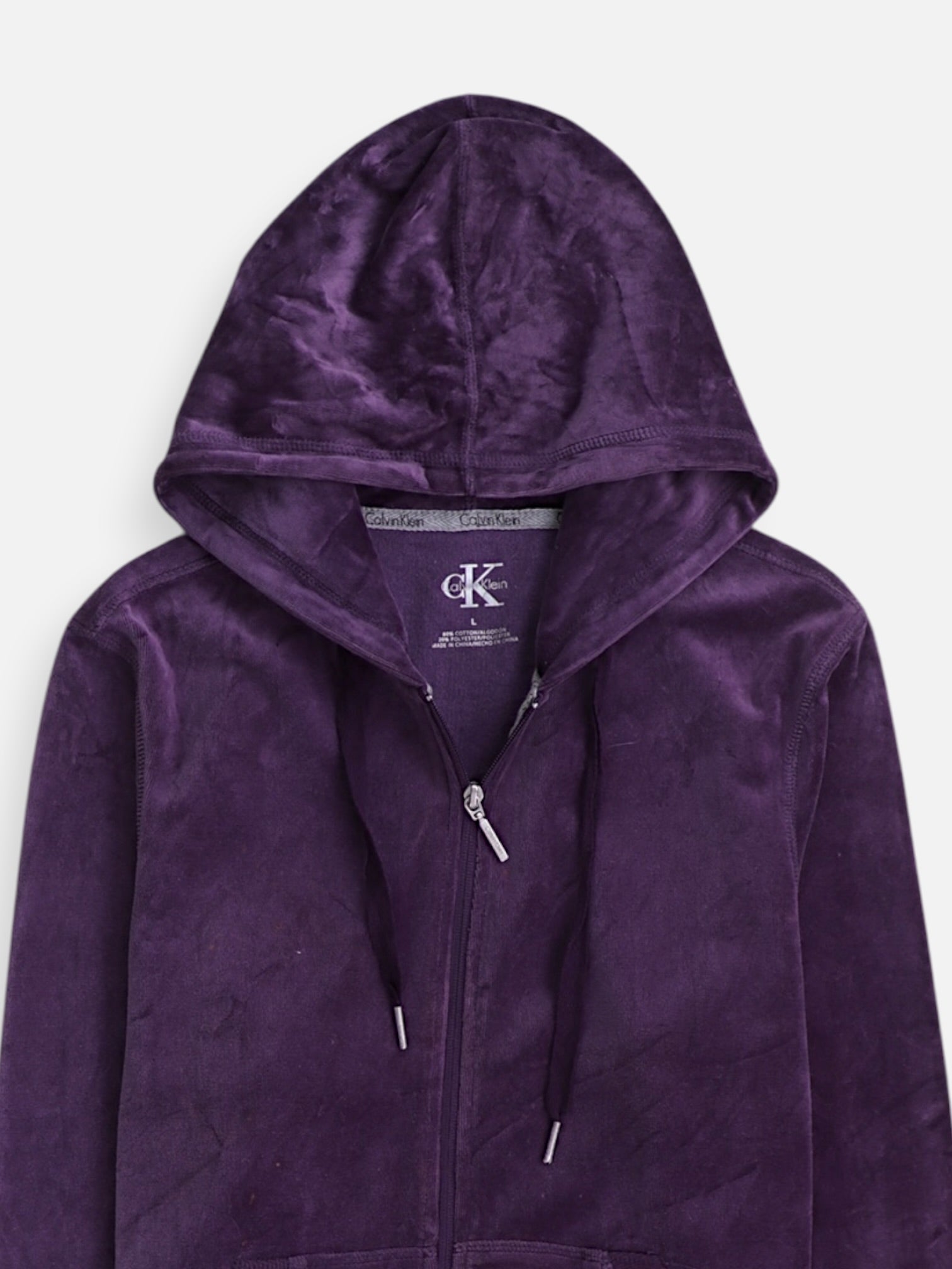 Calvin Klein Sudadera Hoodie Basic - Mujer - Large