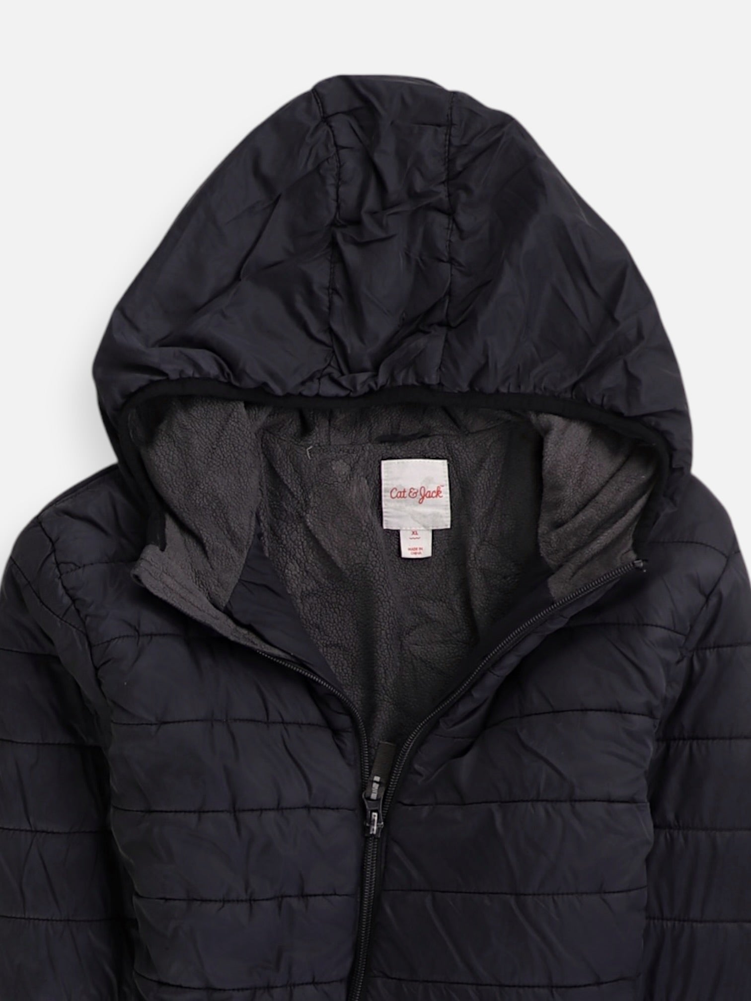 Cat & Jack  Chaqueta Puffer Impermeable - Niño - XL - 12-13Y (Años)