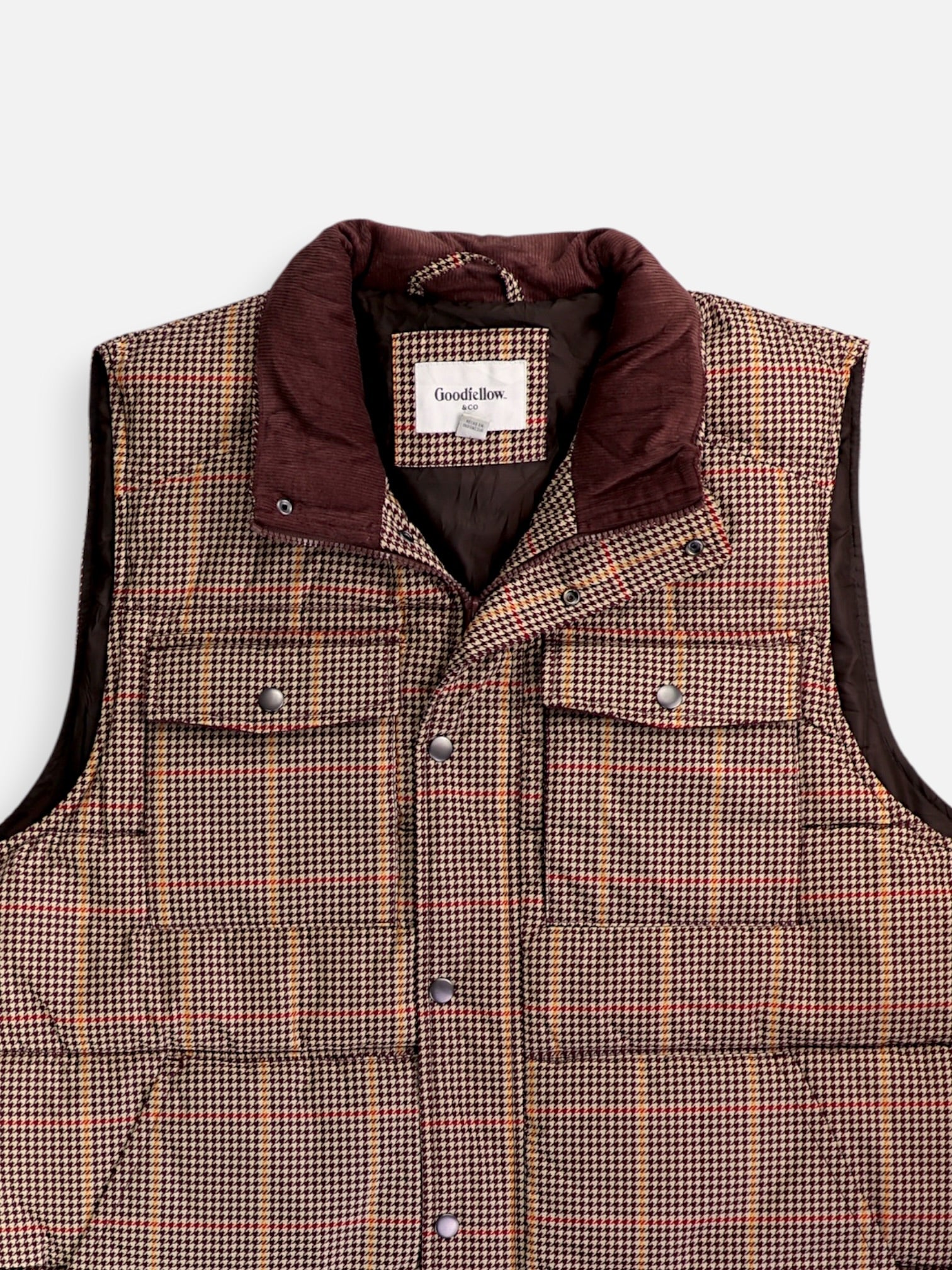 Goodiefellow Chaleco Puffer - Hombre - XL