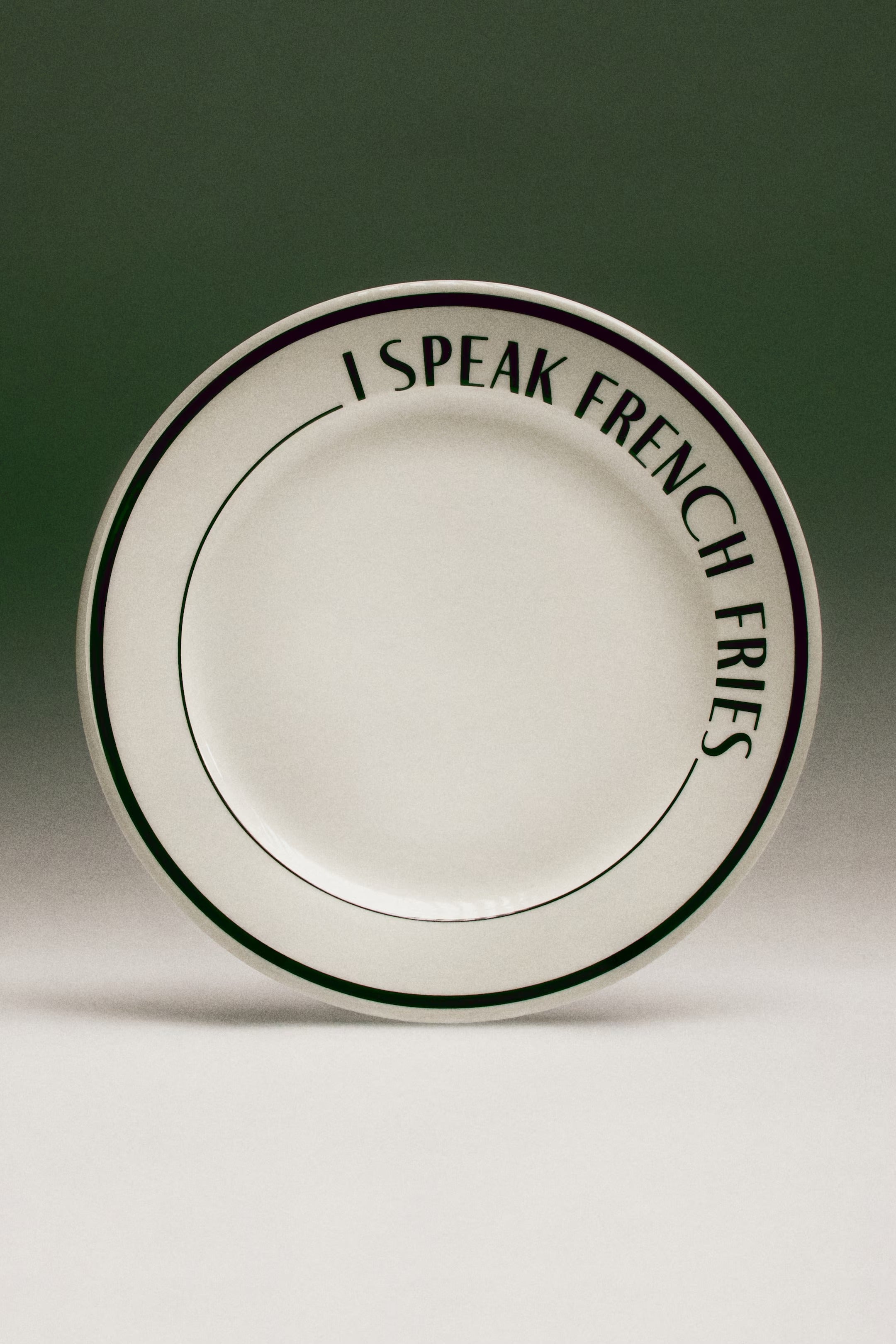 H&M Home Plato Decorativo Porcelana - Mediano