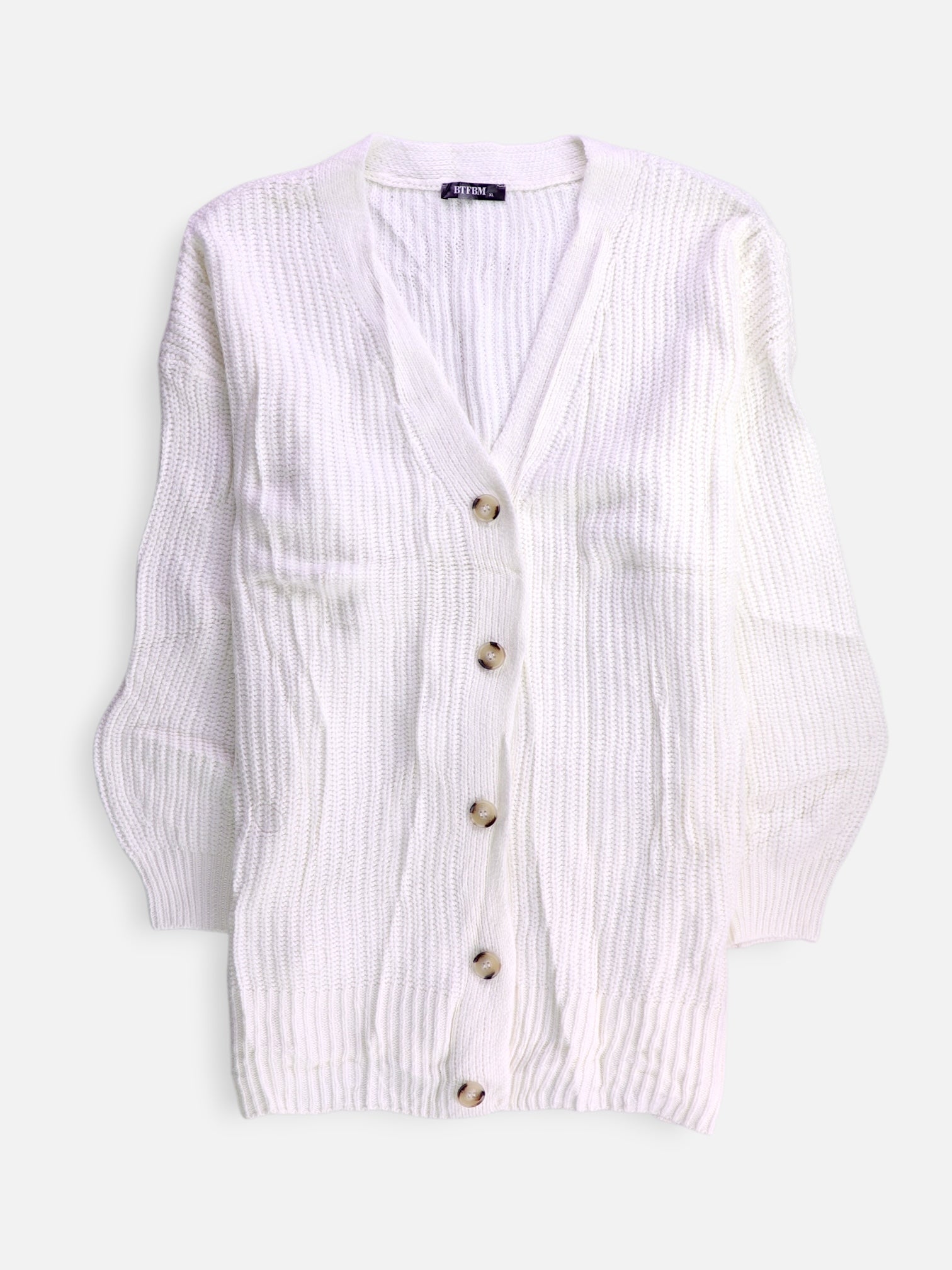 Sueter Cardigan Casual - Mujer - XL