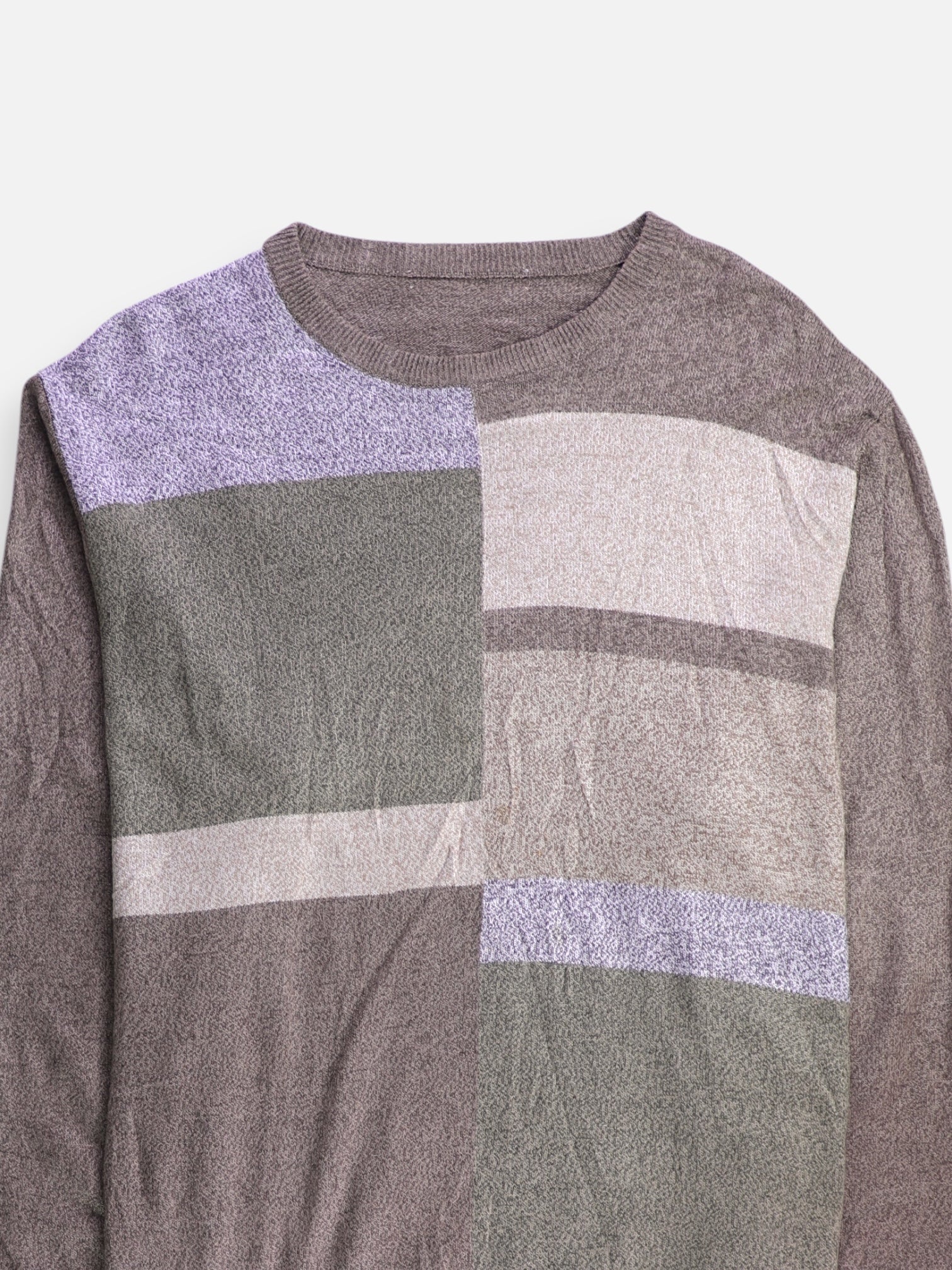 Sueter Casual Color Block - Hombre - XL