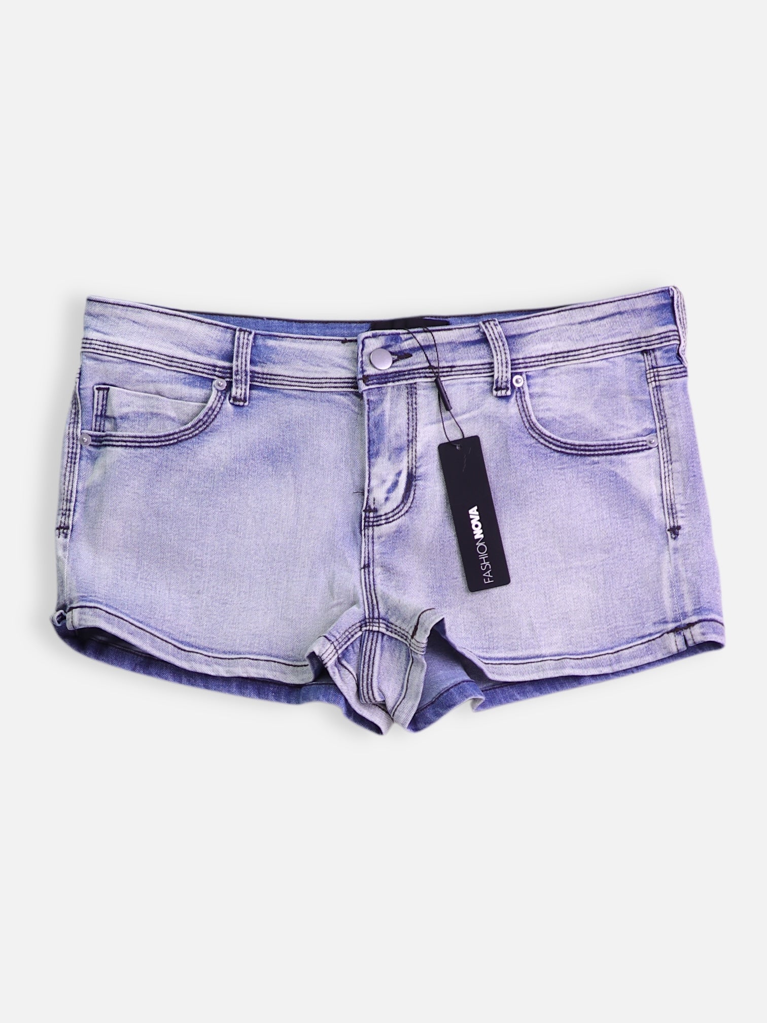Fashionnova Shorts Denim - Mujer - 11