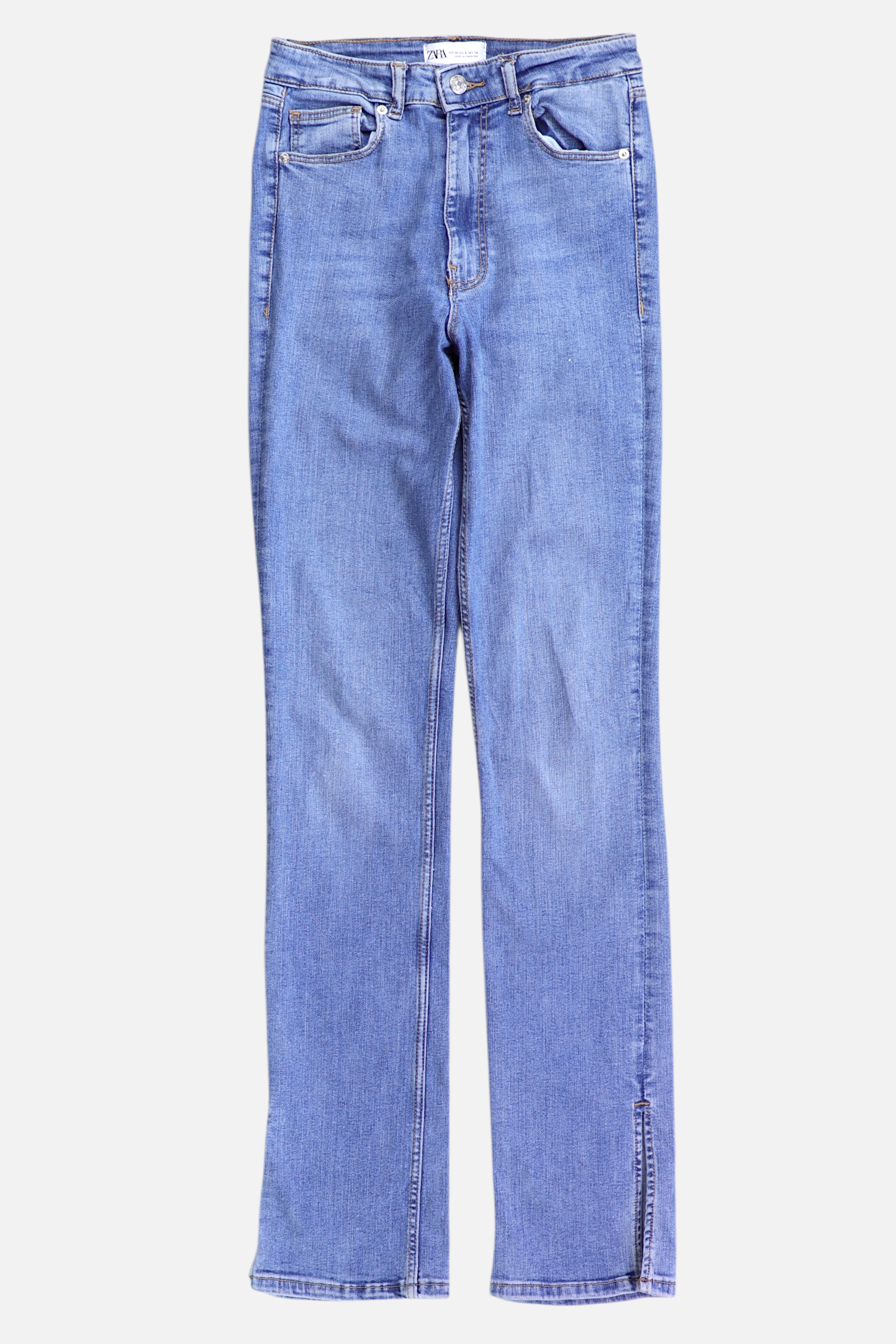 ZARA Jean Regular Fit Denim - Mujer - 6