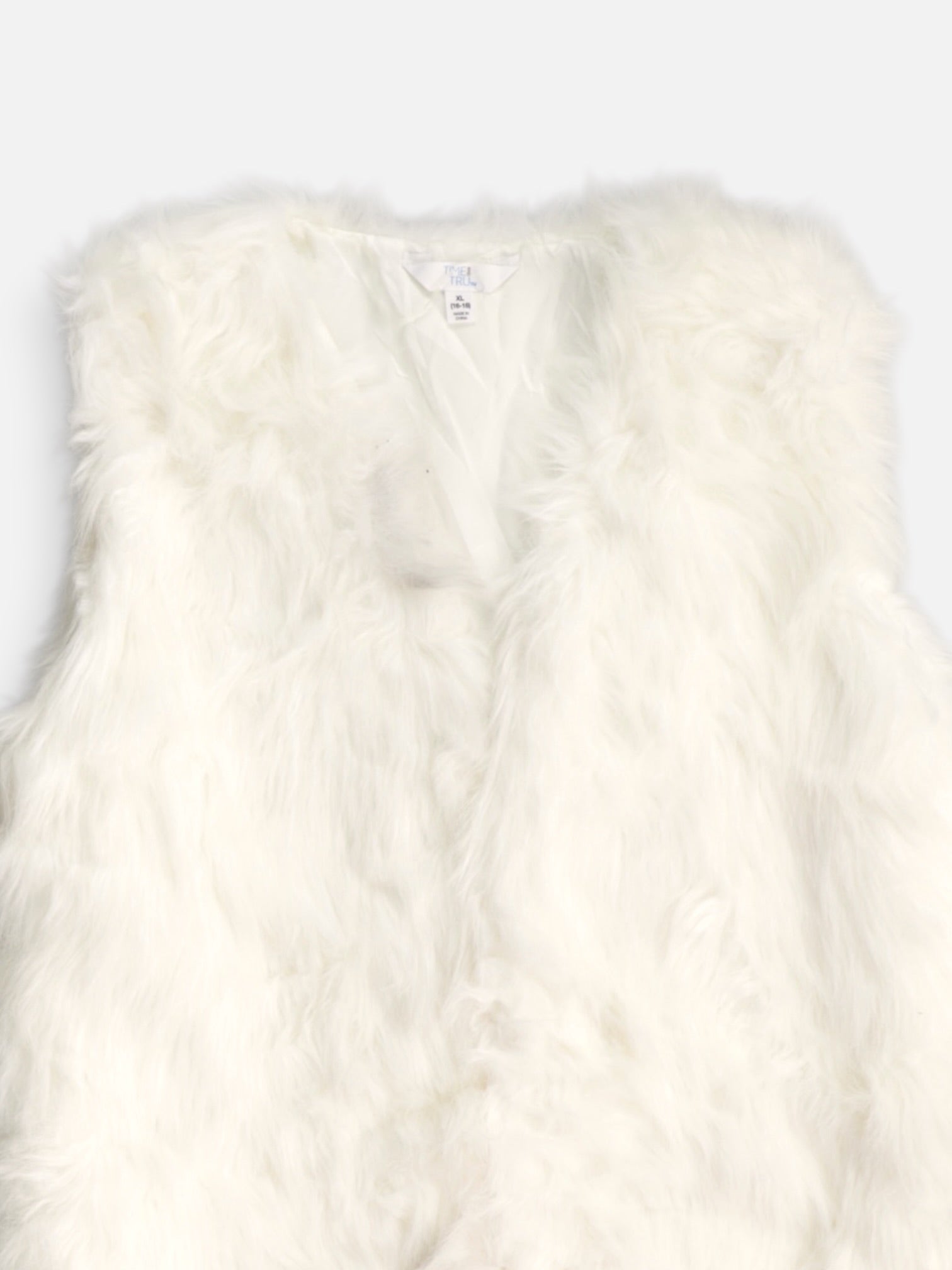 TIME THRU Chaleco Teddy - Mujer - XL