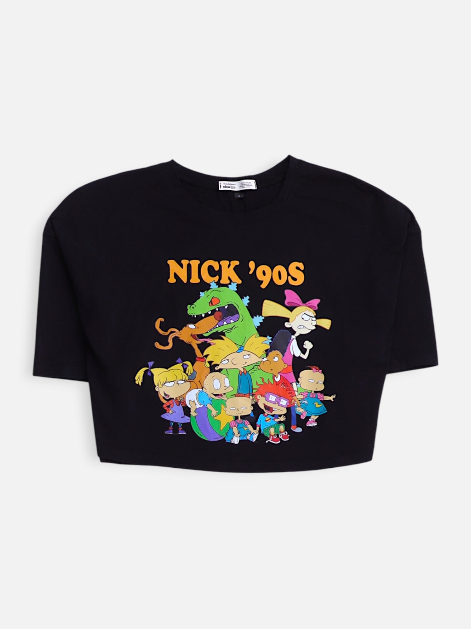 TV Show Camiseta Crop Top - Mujer - Large