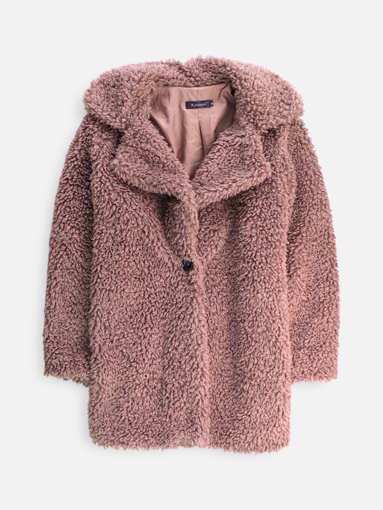 Abrigo Casual Teddy - Mujer - Medium