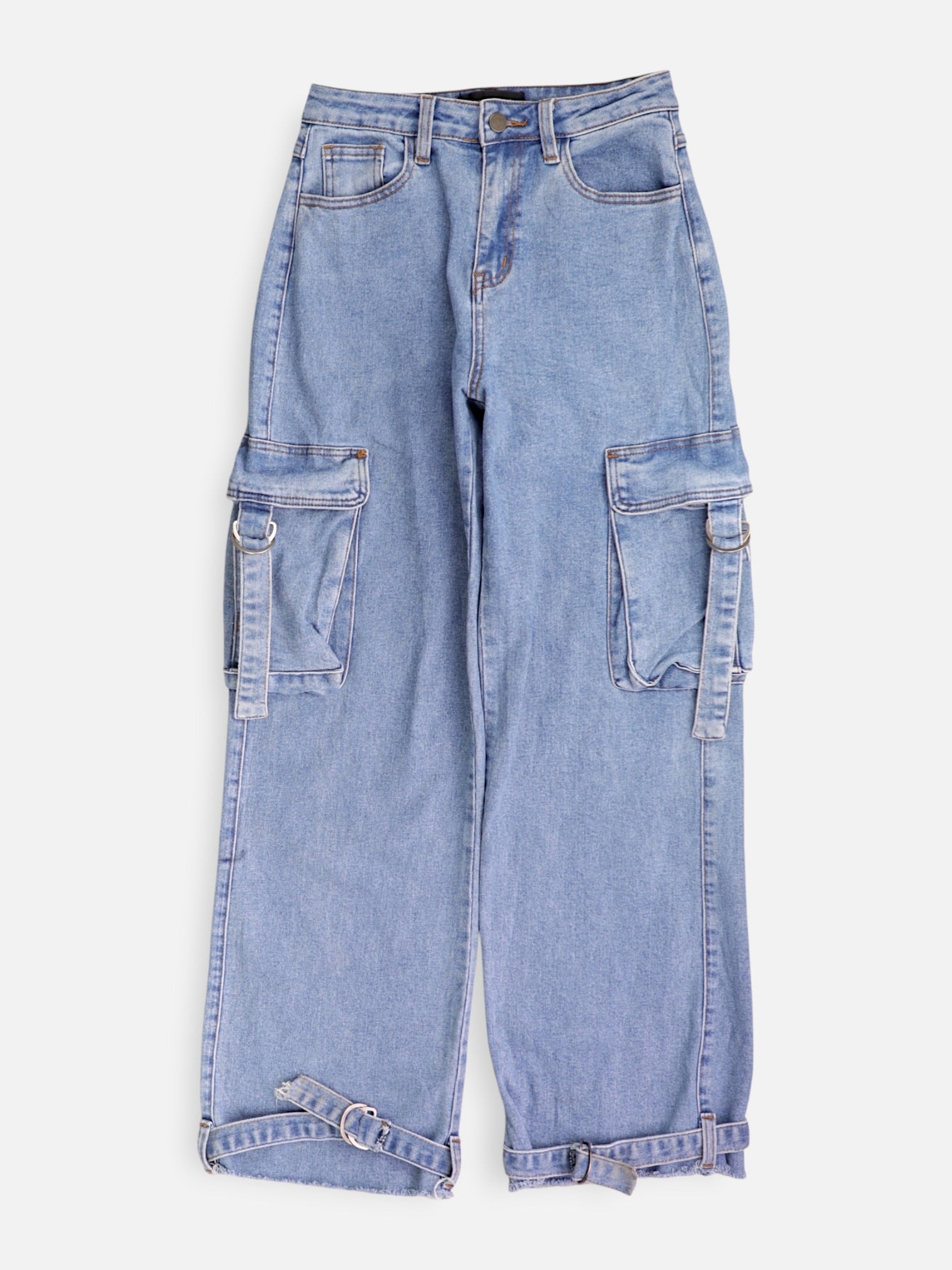 Fashionnova Jean Regular Fit Cargo - Mujer - 3