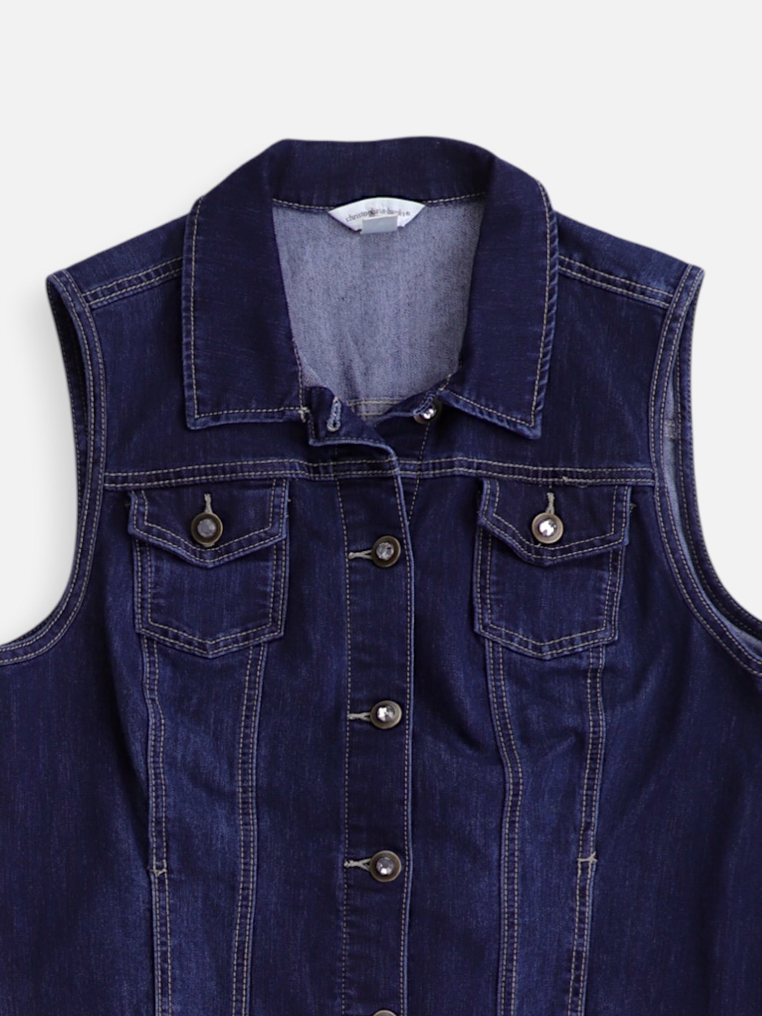 Chaleco Denim - Mujer - Large