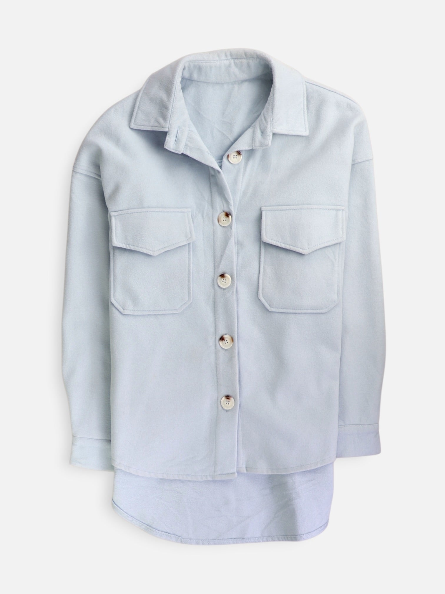 Chaqueta Sobrecamisa Basic - Mujer - Small