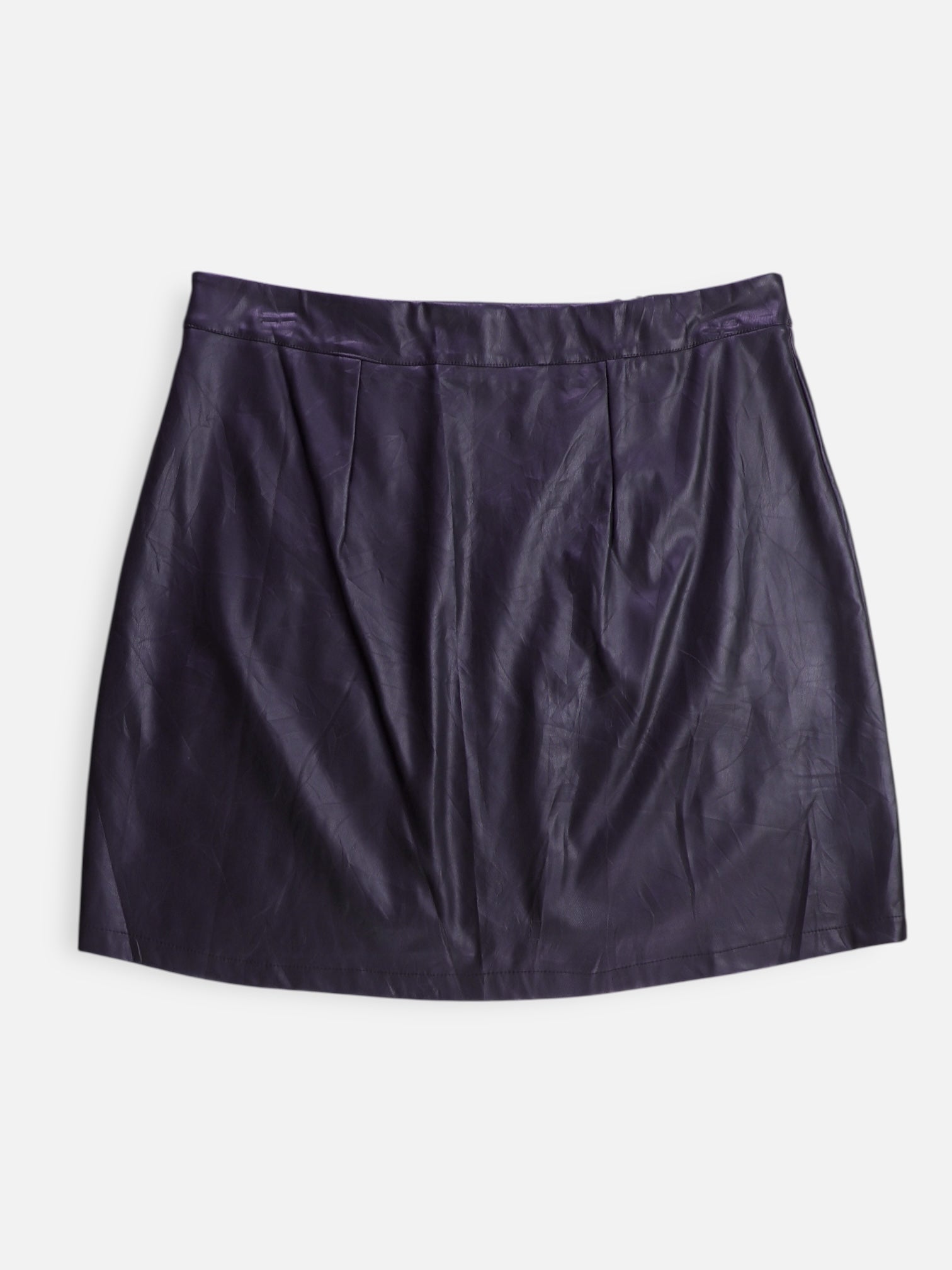 Falda Cuero - Mujer - XL
