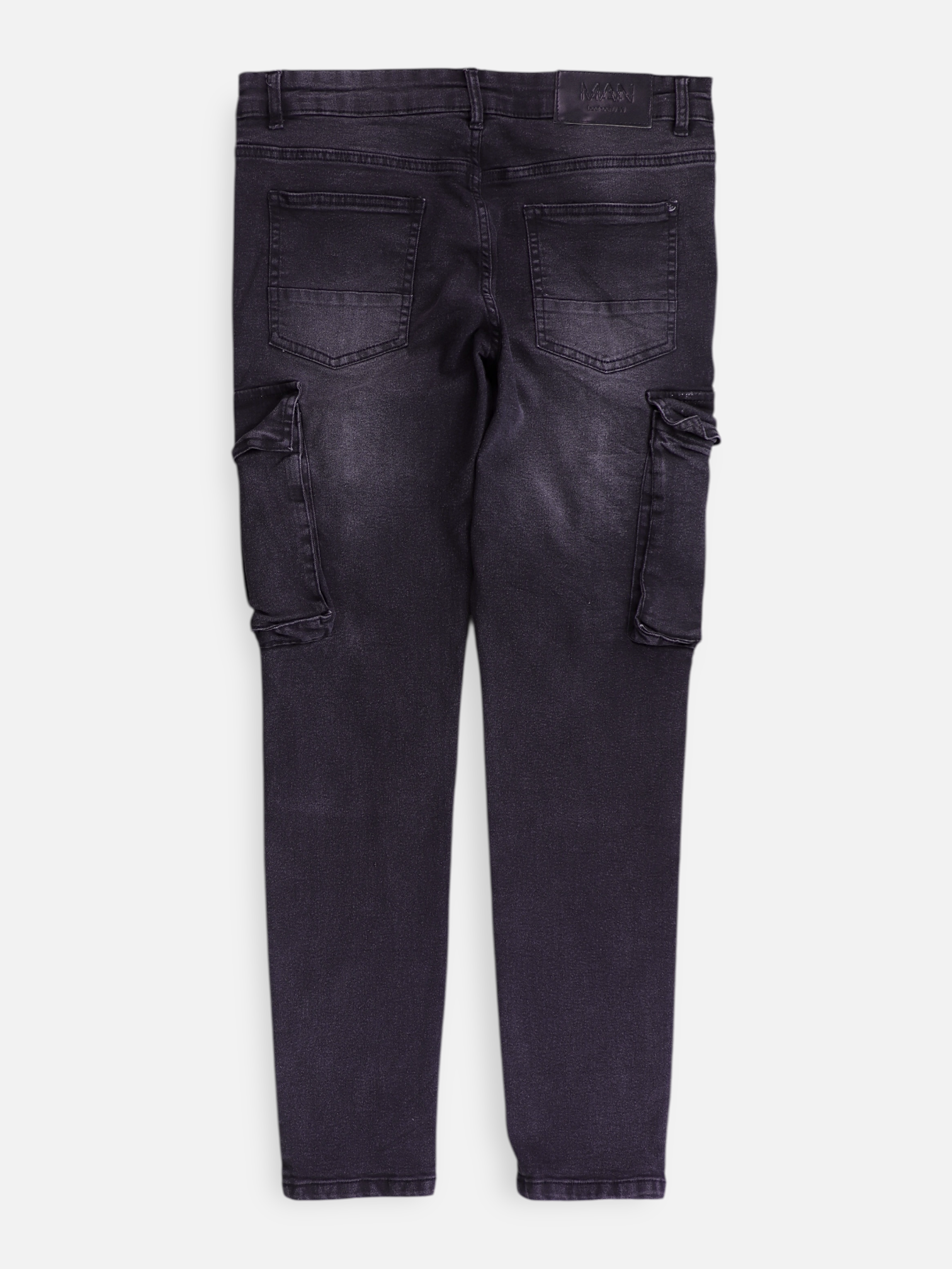 boohooman Jean Skinny Fit Cargo - Hombre - 34'