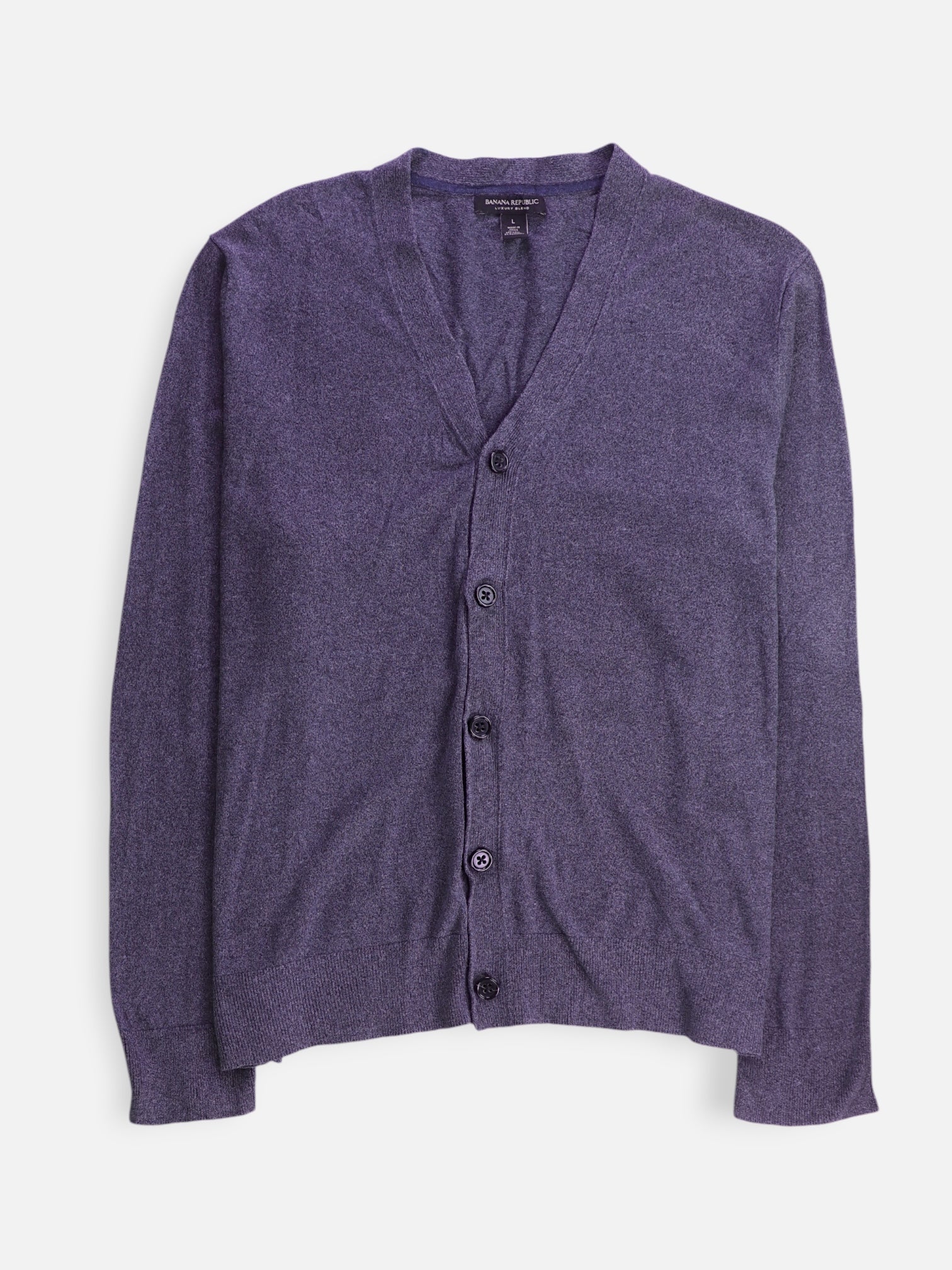 Banana Republic Sueter Cardigan Casual - Hombre - Large