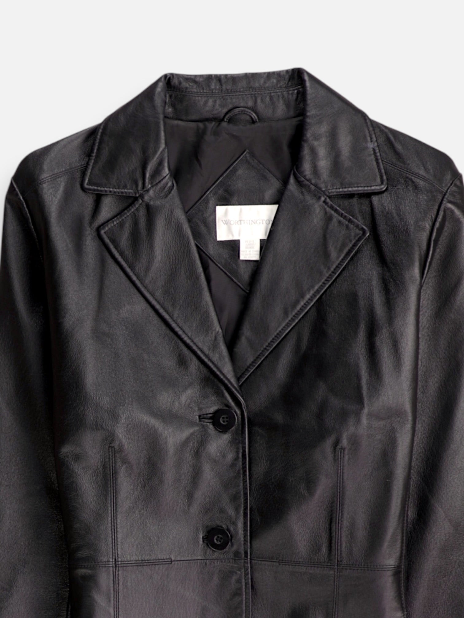 WORTHINGTON  Chaqueta Casual Cuero - Mujer - Large