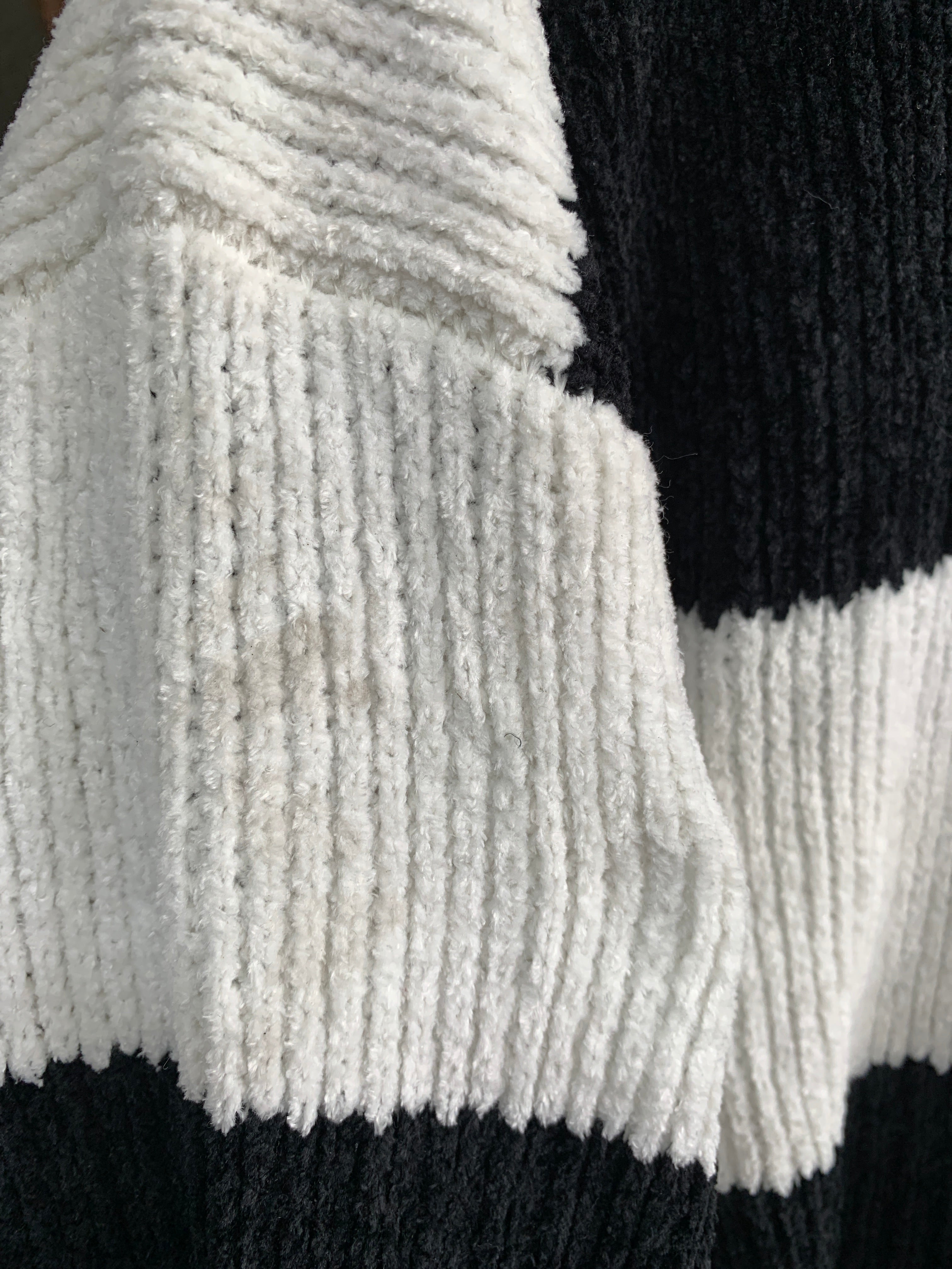 Sueter Knit Color Block - Mujer - Medium
