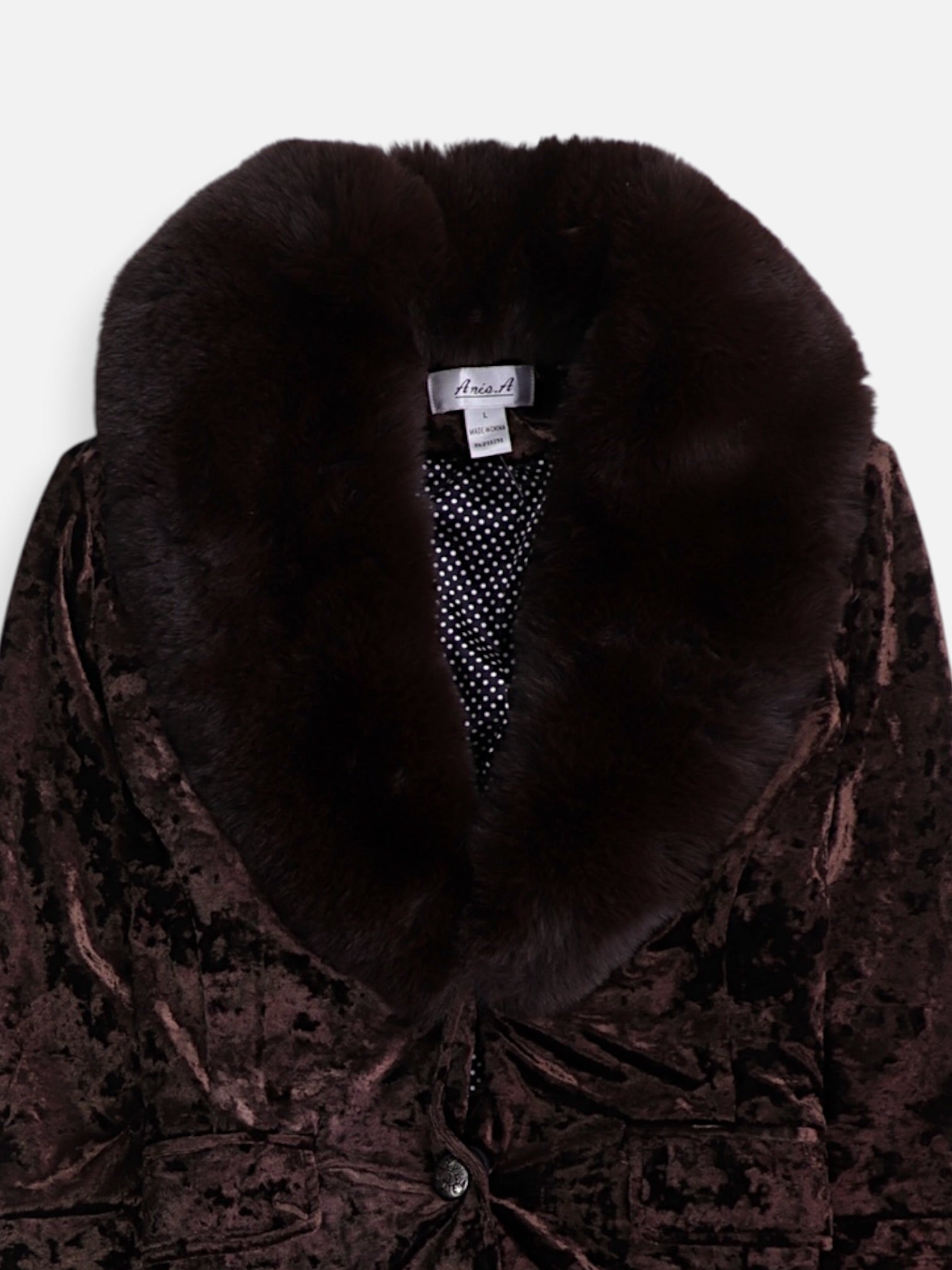 Chaqueta Casual Velvet - Mujer - Large