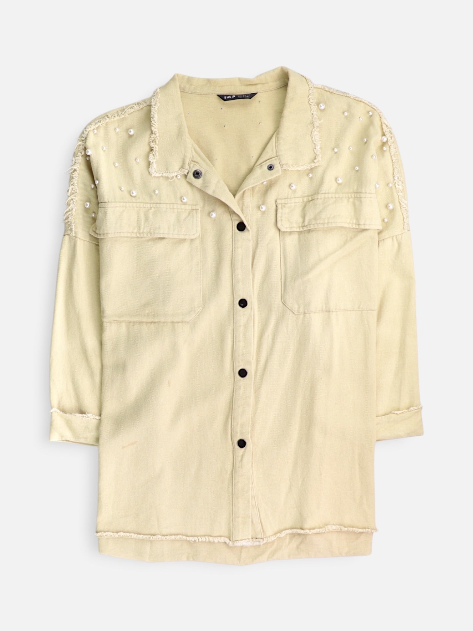 SHEIN Chaqueta Denim  Basic - Mujer - XL