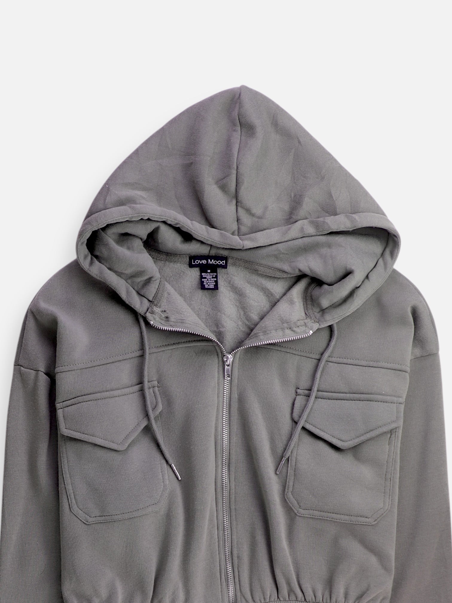 Sudadera Hoodie Basic - Mujer - Medium