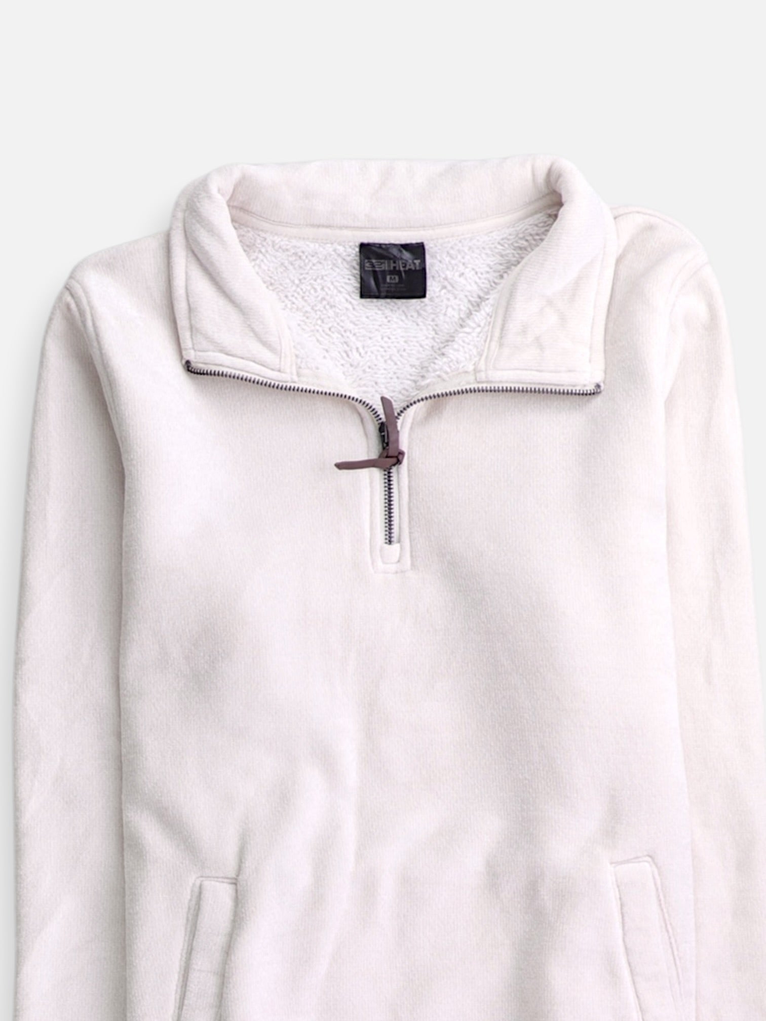 32 HEAT COOL Sueter Fleece Casual - Mujer - Medium