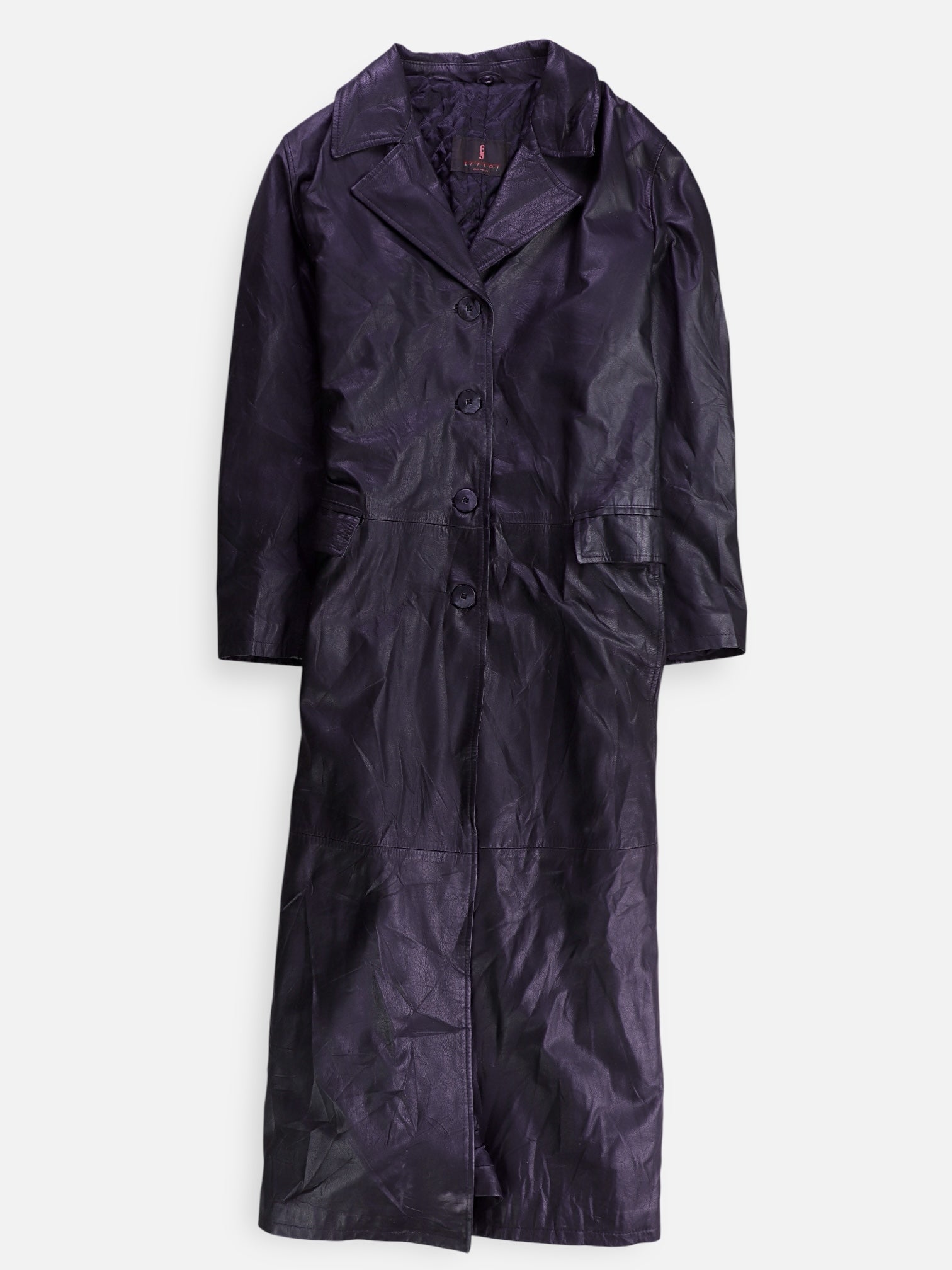 Abrigo Casual Cuero - Hombre - Medium