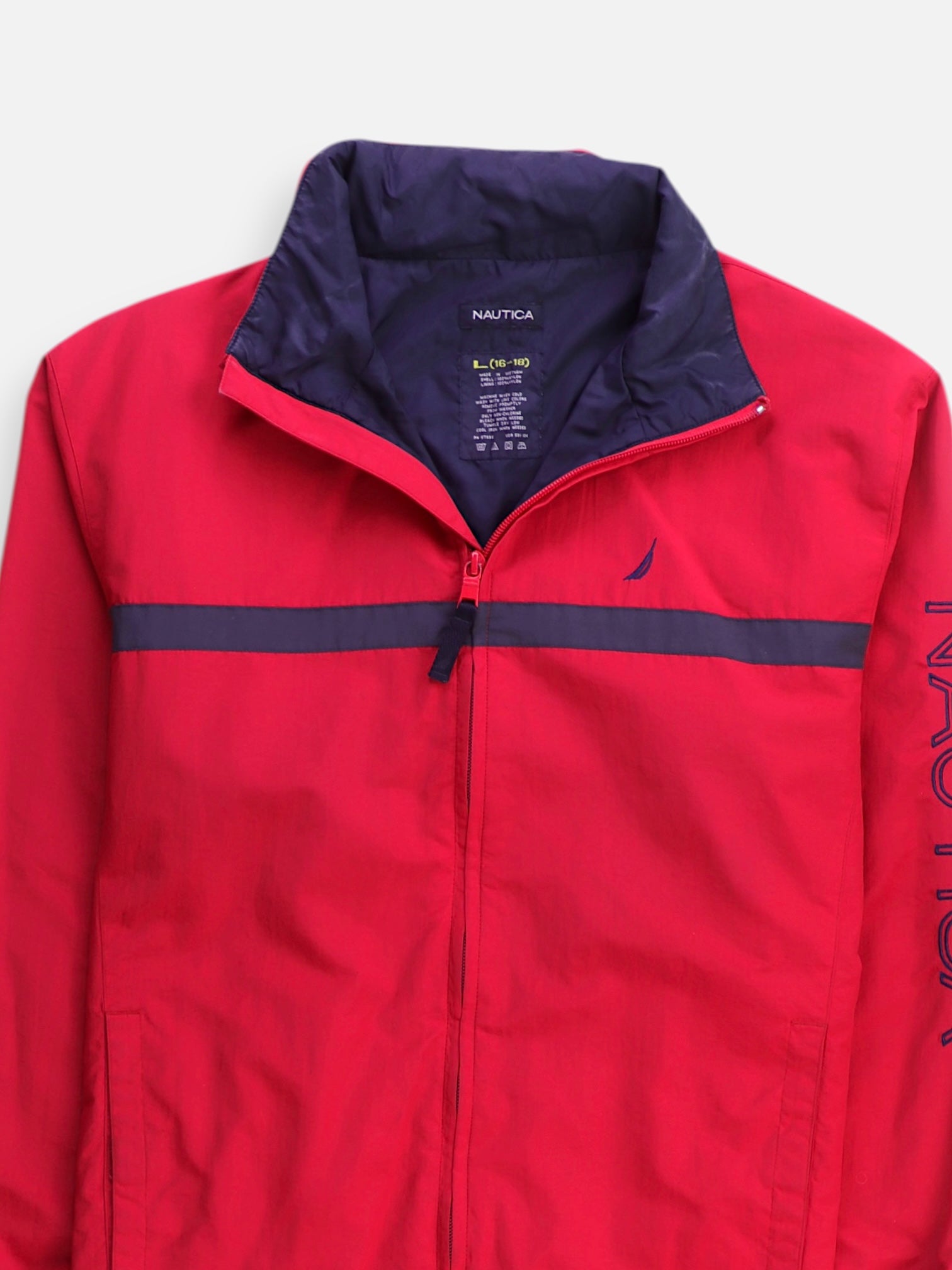 Nautica Chaqueta Impermeable Basic - Niño - Large - 16-18Y (Años)