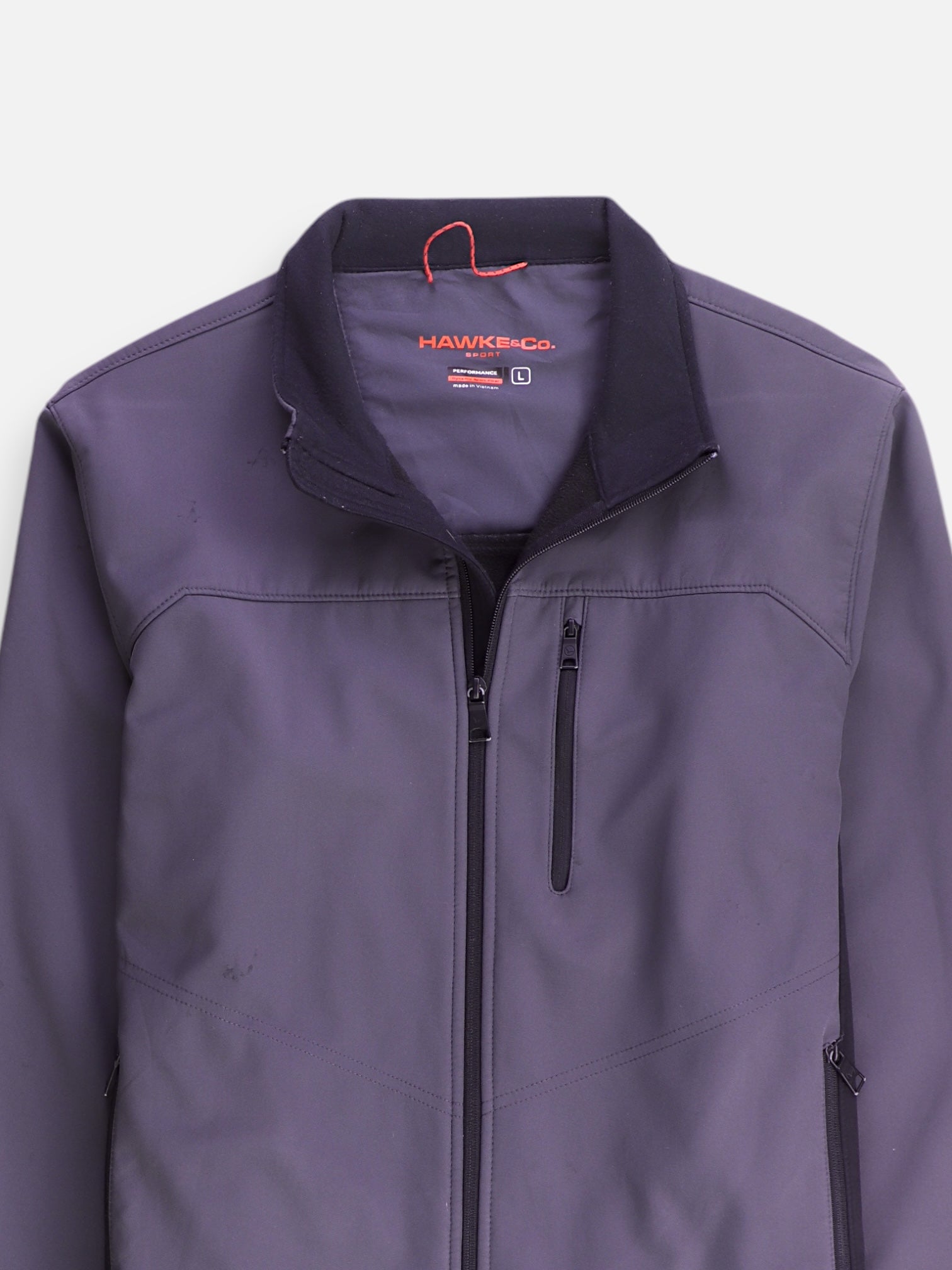 HAWKE&CO Sudadera Fleece Color Block - Hombre - Large