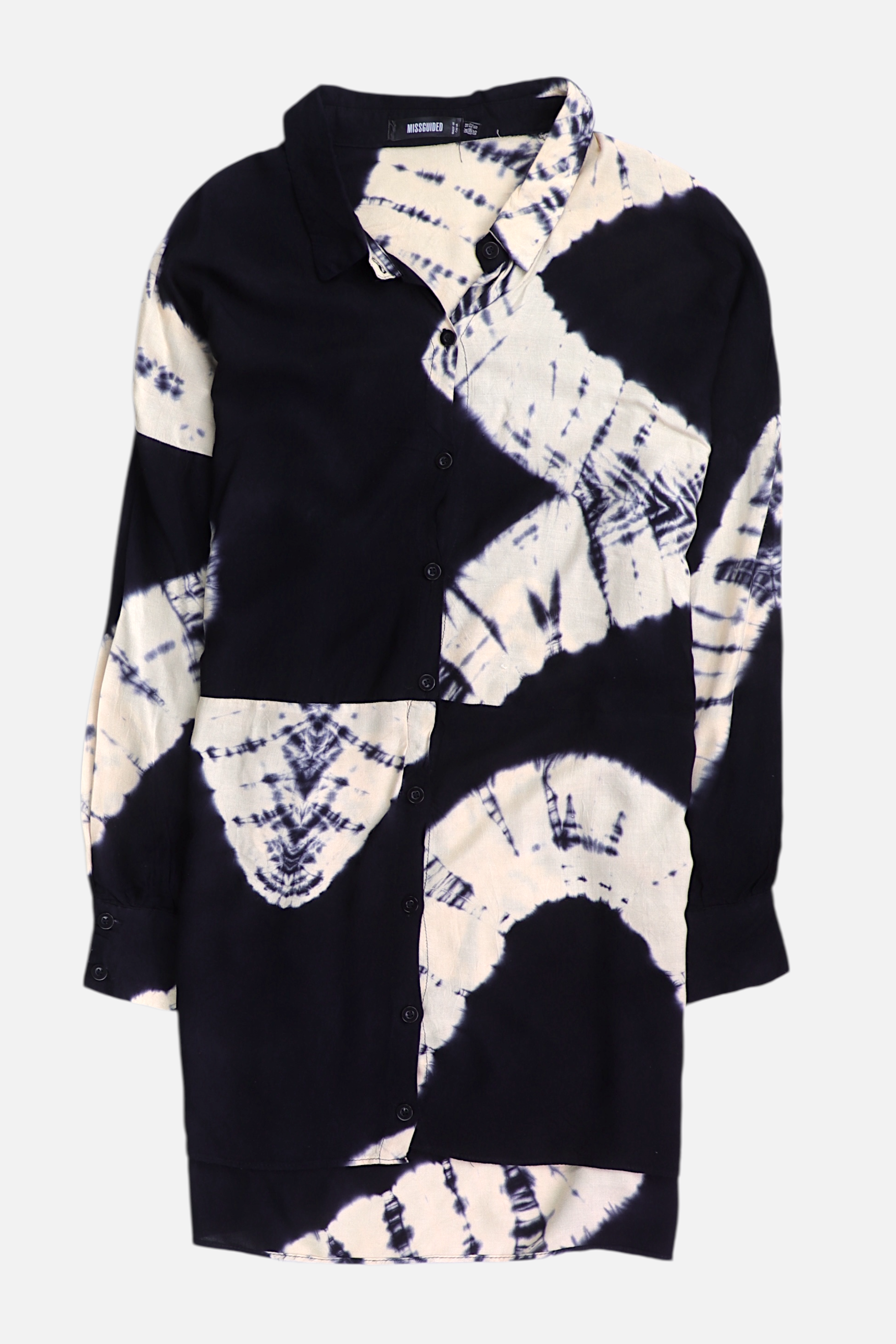 MISSGUIDED Blusa Tie-Dye - Mujer - 10