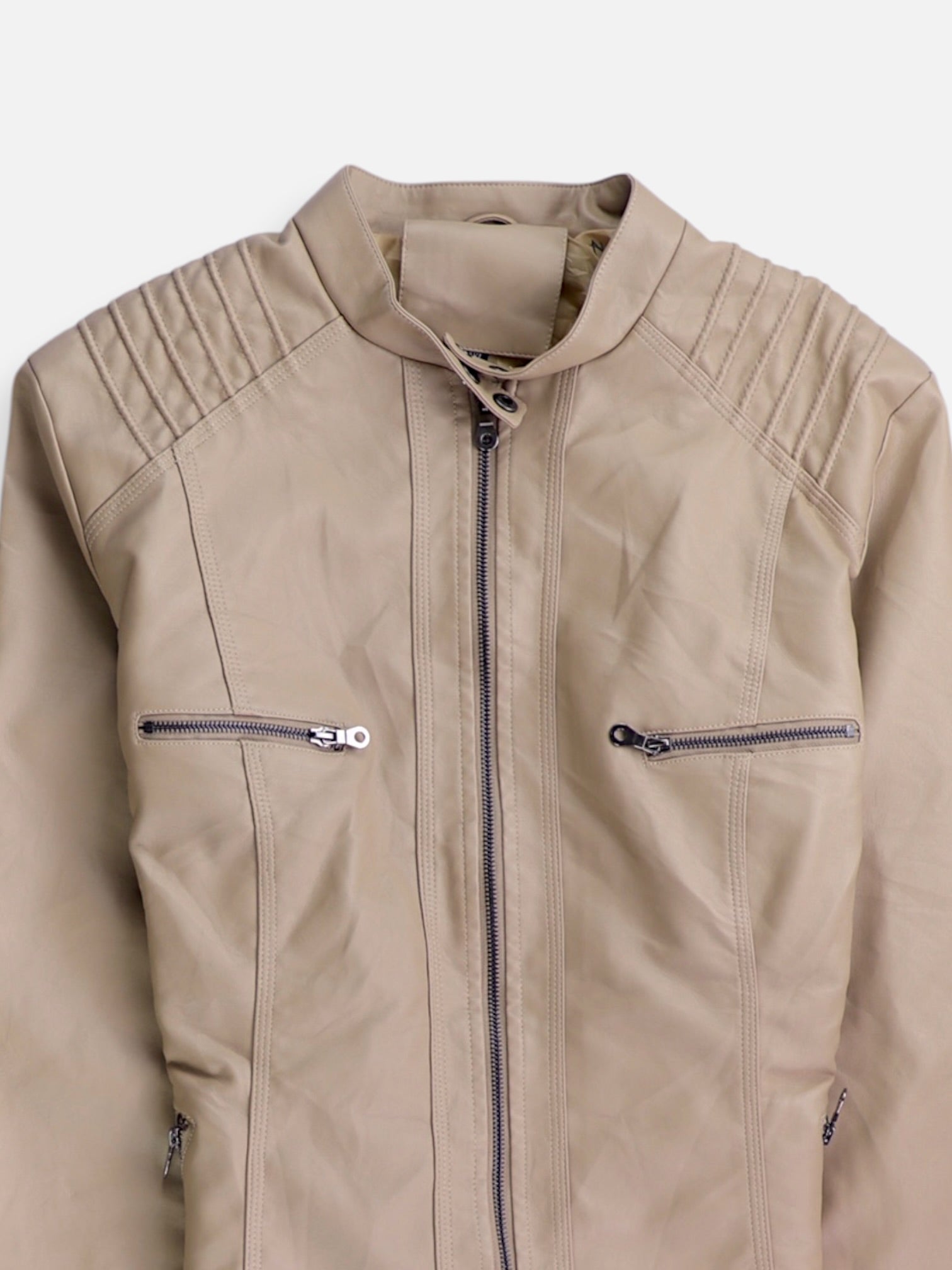 Chaqueta Casual Cuero - Mujer - 4XL