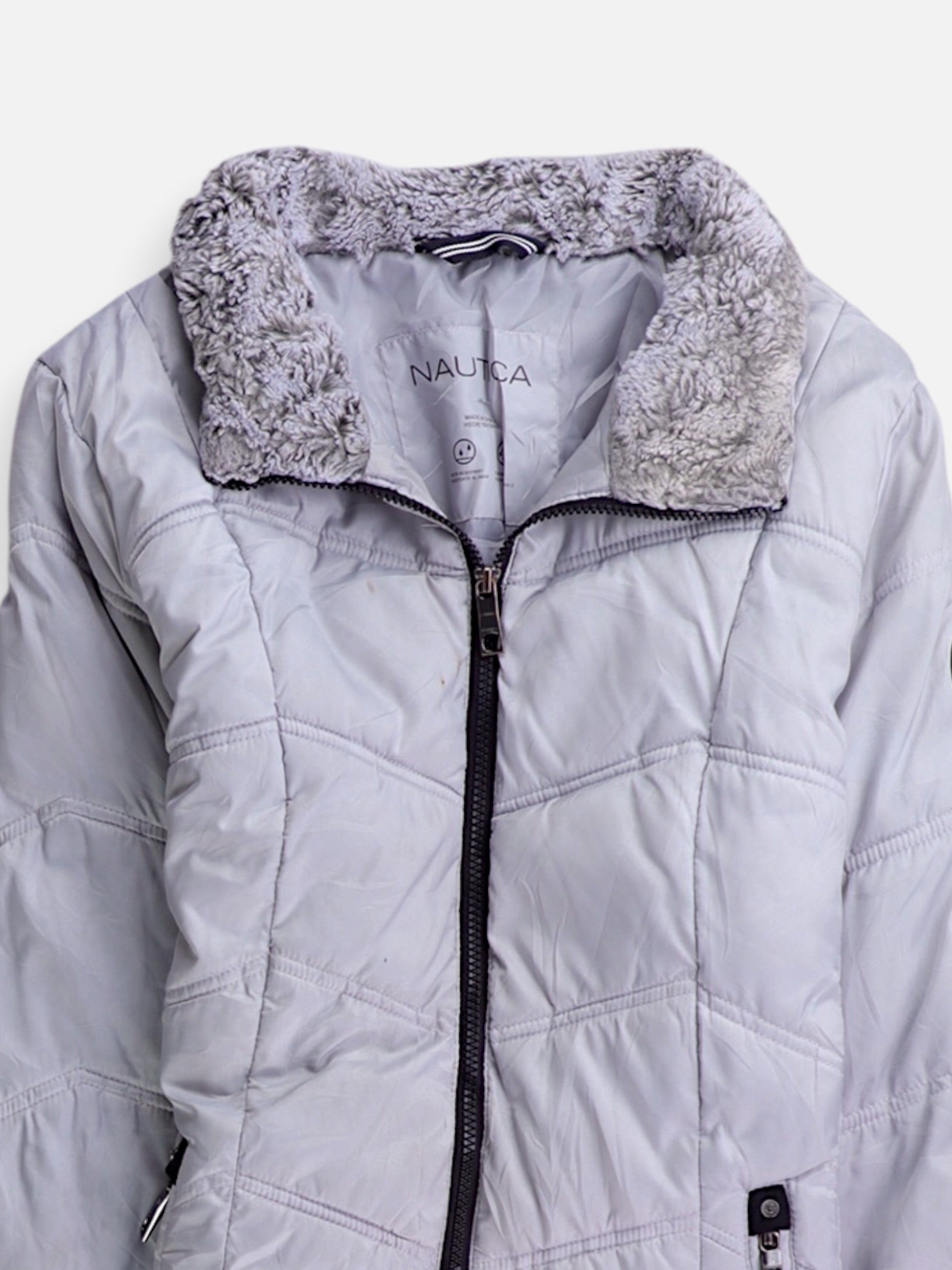 Nautica Chaqueta Puffer Impermeable - Mujer - Large