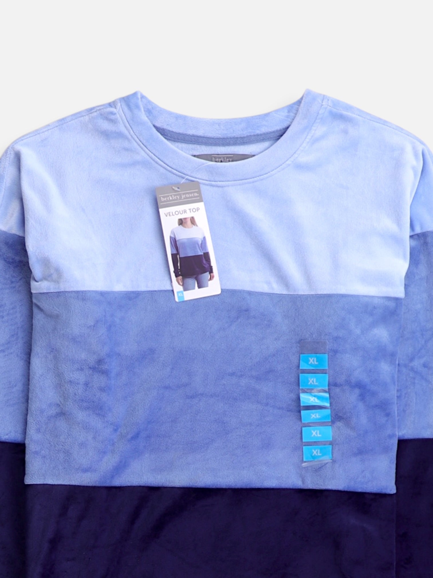 Sueter Casual Color Block - Mujer - XL