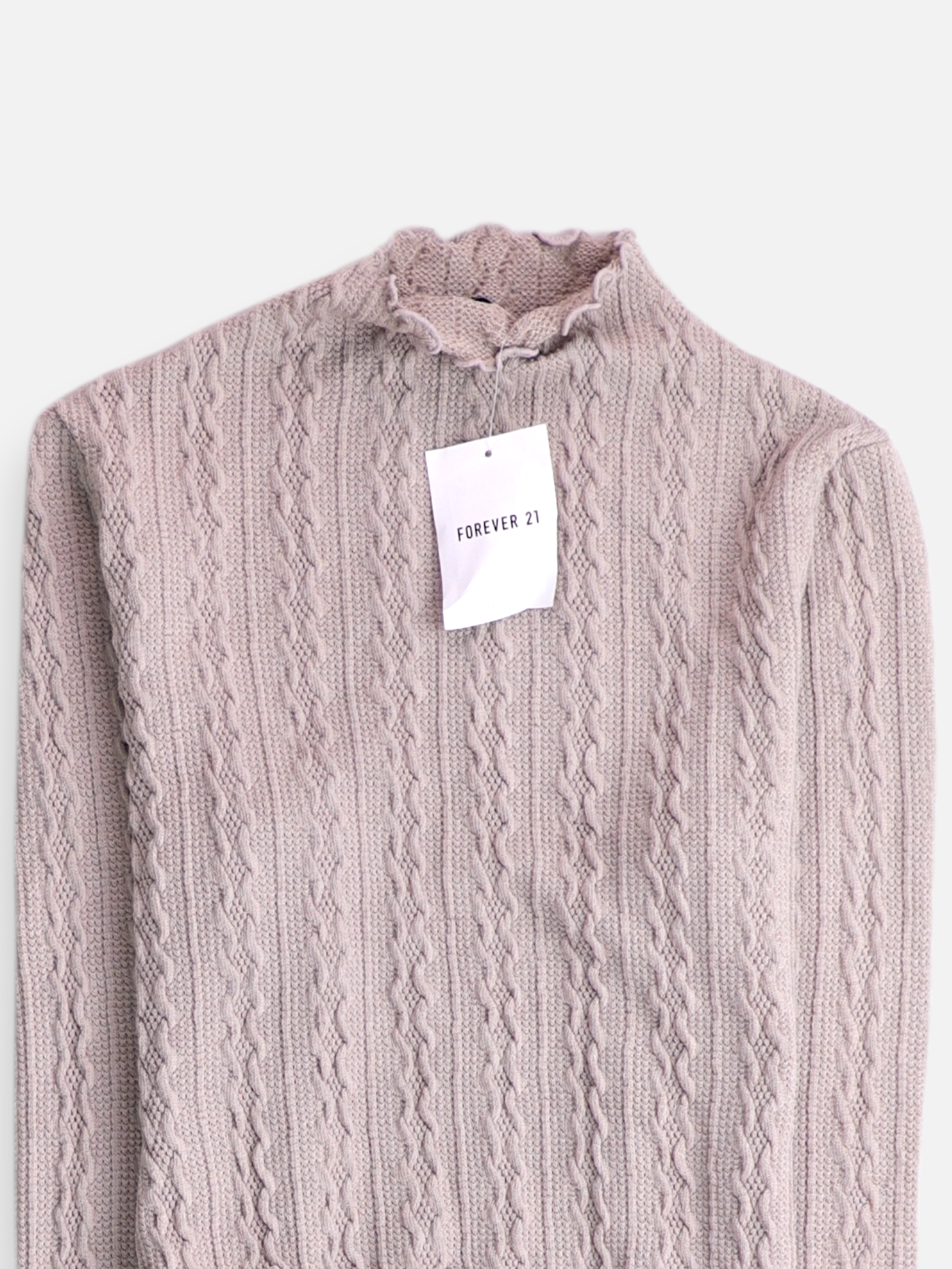 Forever 21 Blusa Crop Top - Mujer - Large