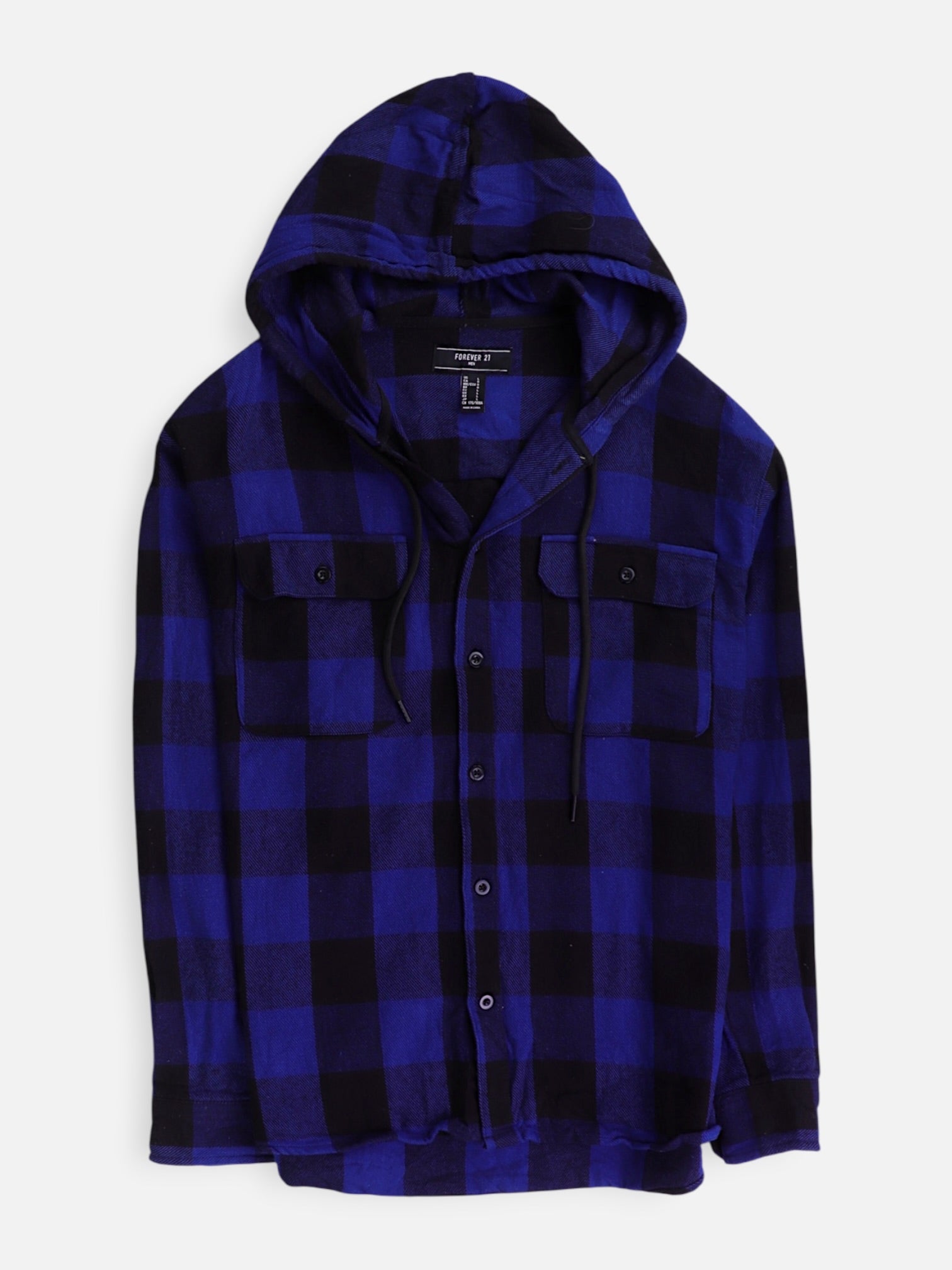 Forever 21 Camisa Color Block - Hombre - Large
