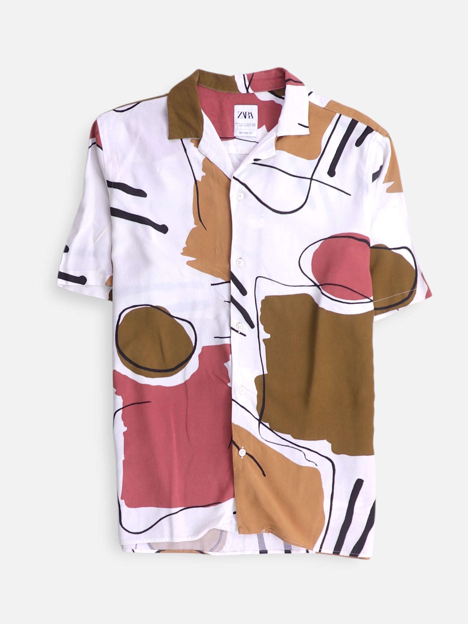 ZARA Camisa Casual - Hombre - Small