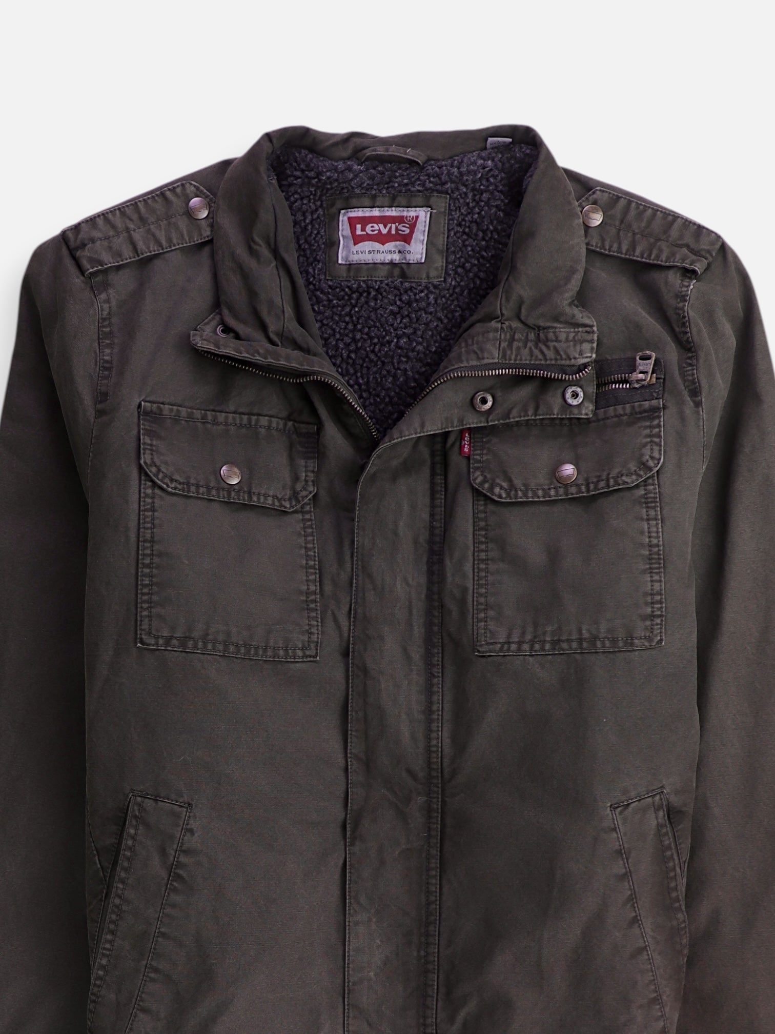 Levis Chaqueta Casual Cargo - Hombre - Large
