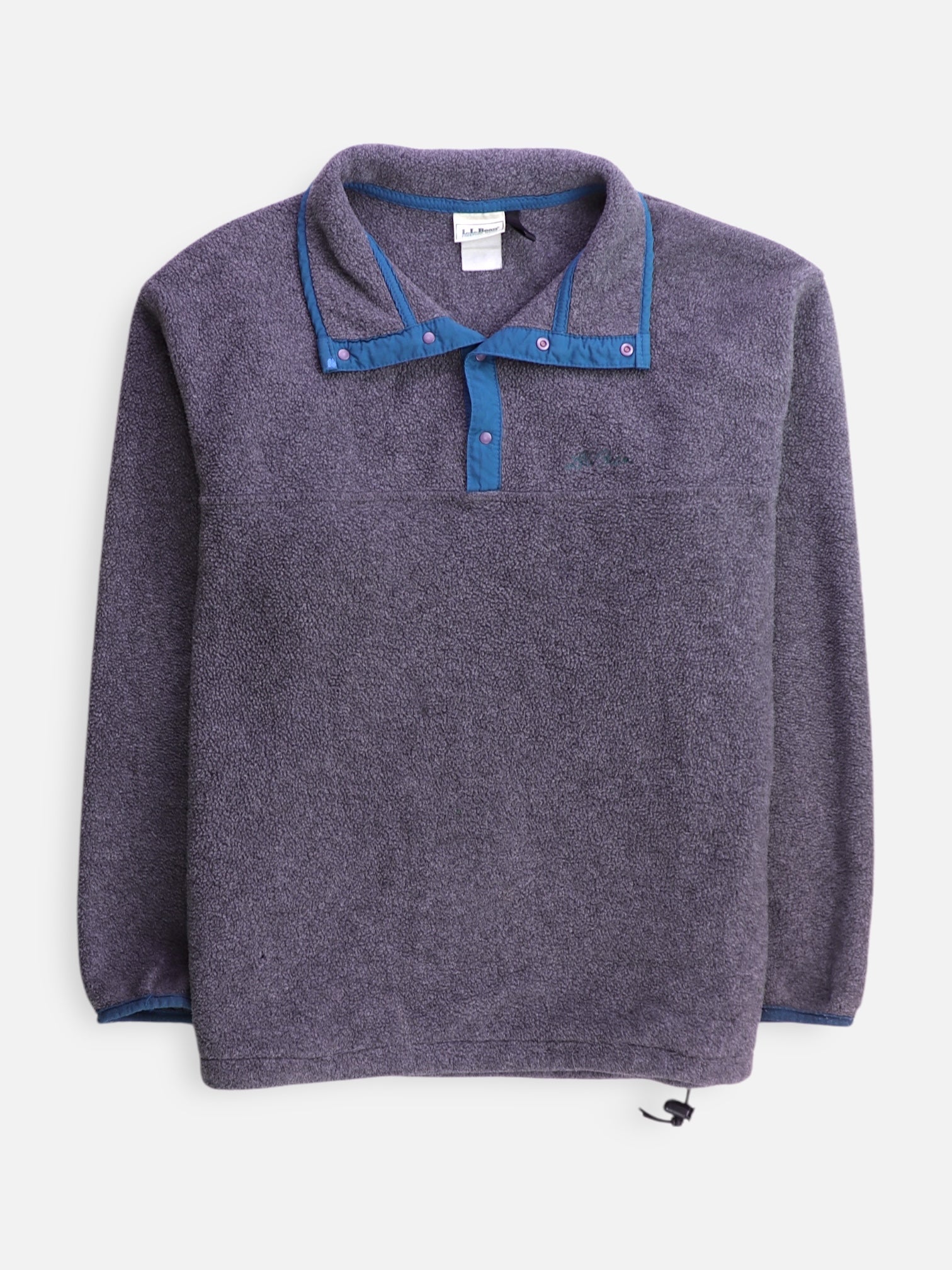 LL BEAN Sueter Fleece Casual - Hombre - Small