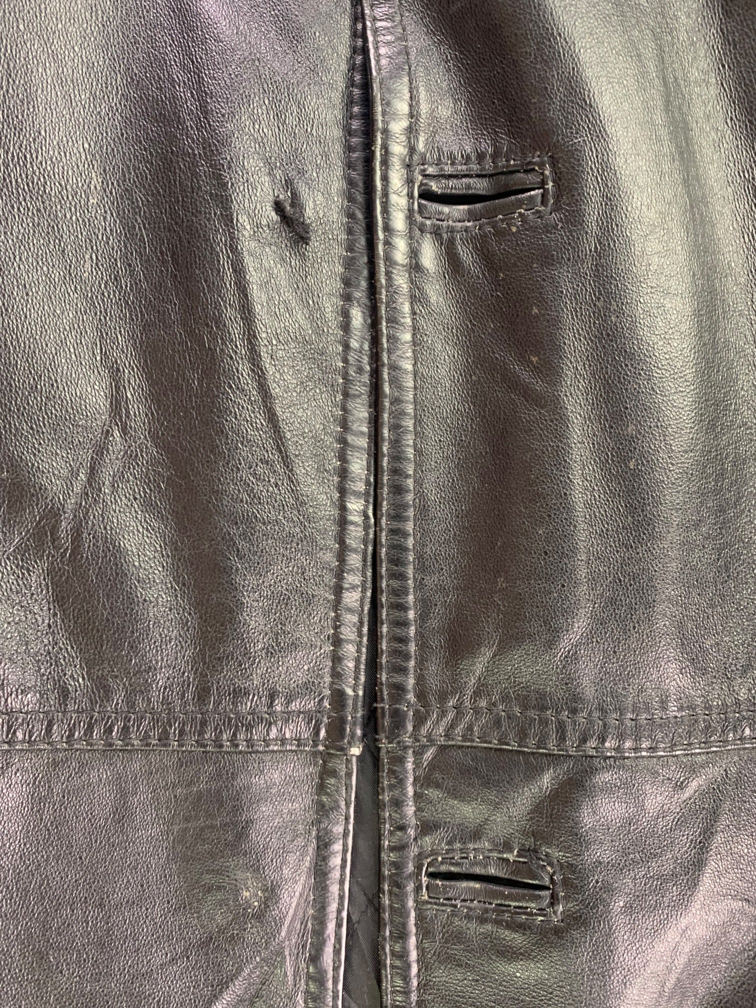 Chaqueta Casual Cuero - Hombre - XL