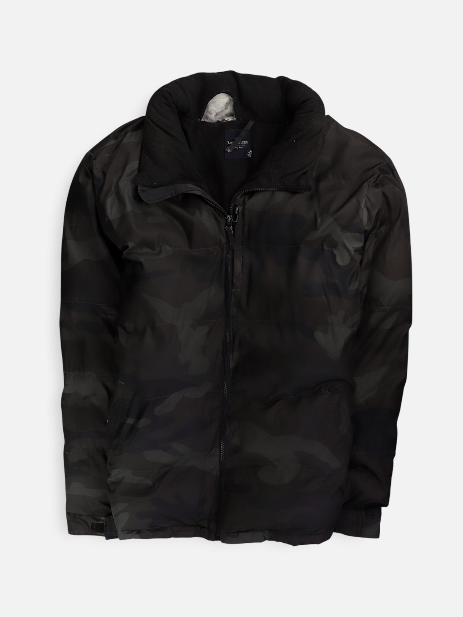 Chaqueta Puffer Militar - Hombre - XL