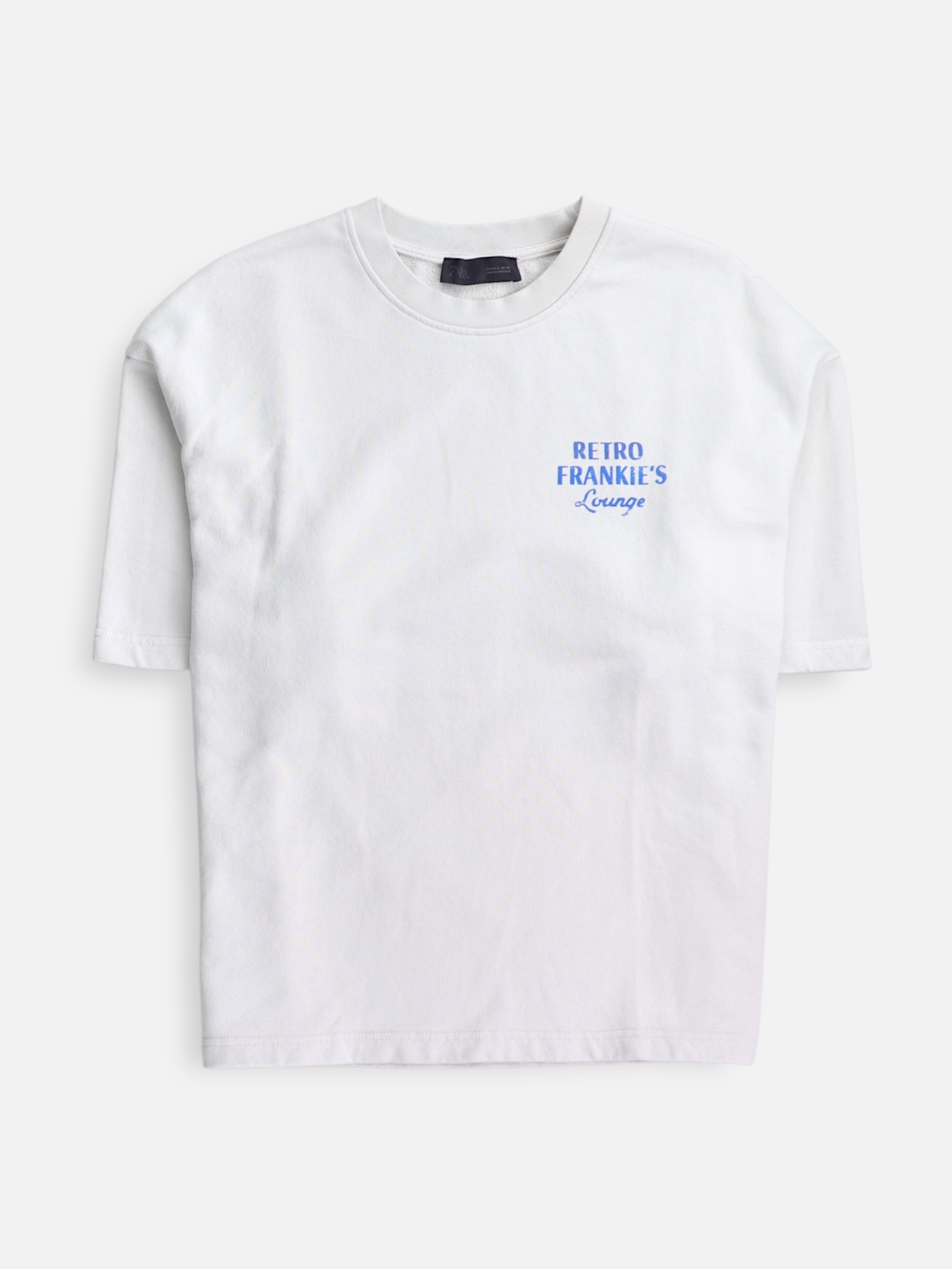 ZARA Camiseta Grafica - Hombre - Small