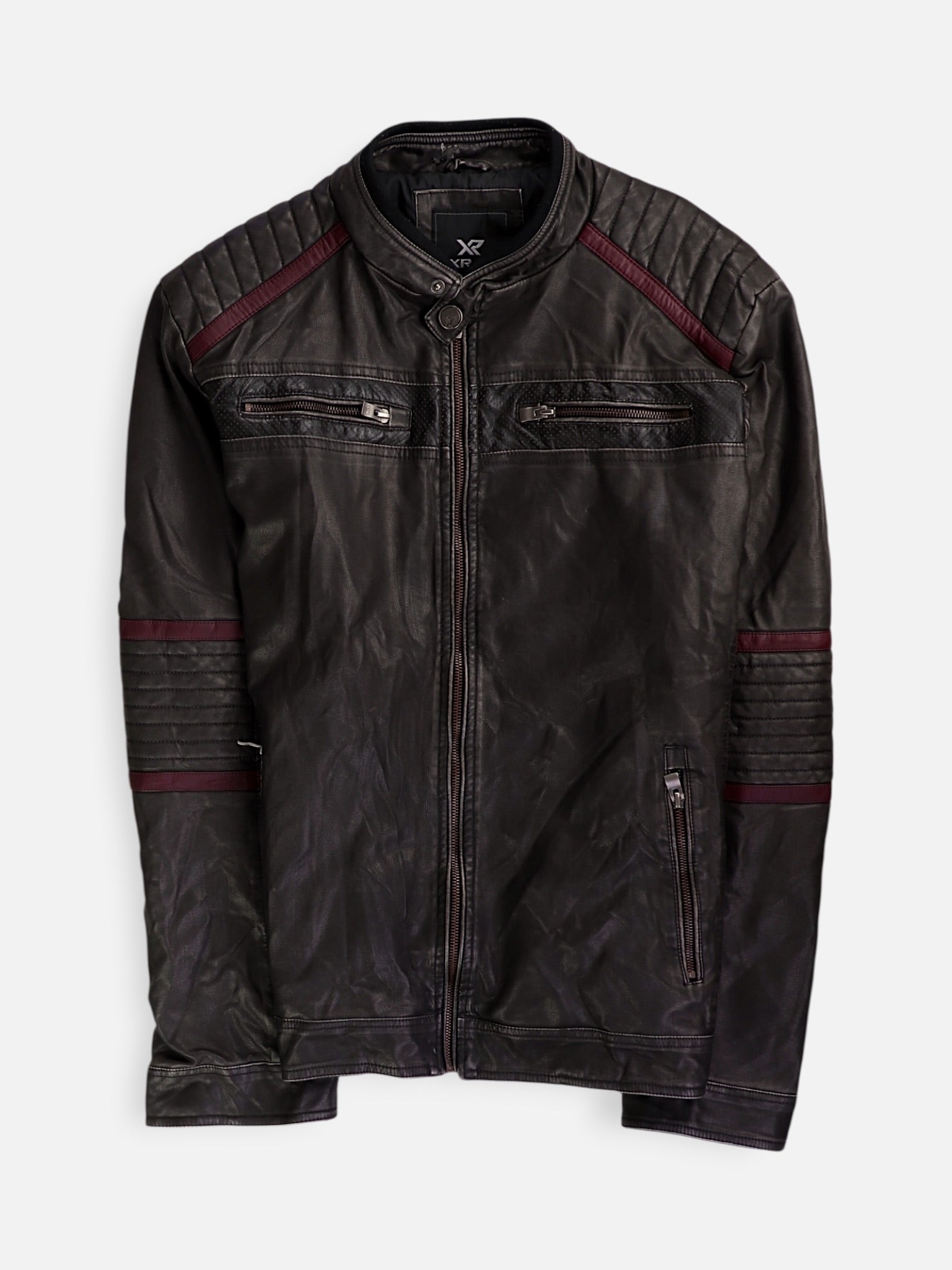 Chaqueta Motera Cuero - Hombre - XL