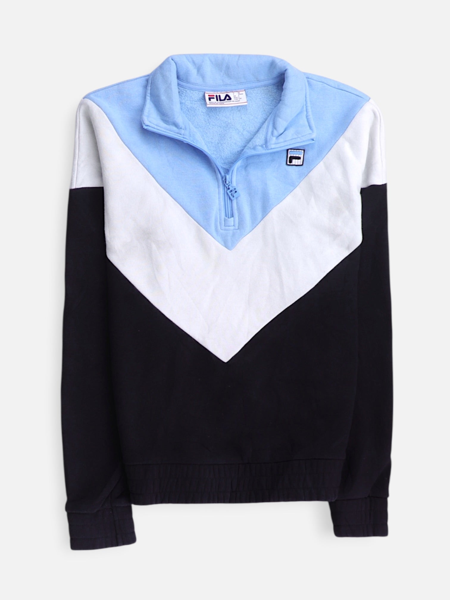 Fila Sudadera Fleece Color Block - Mujer - Small